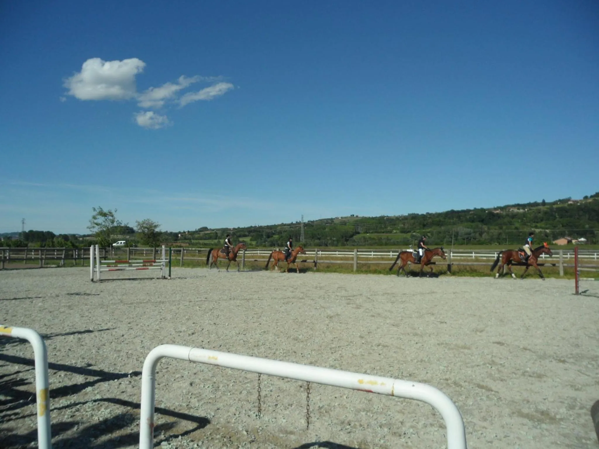 Horse-riding in Agriturismo Isorella