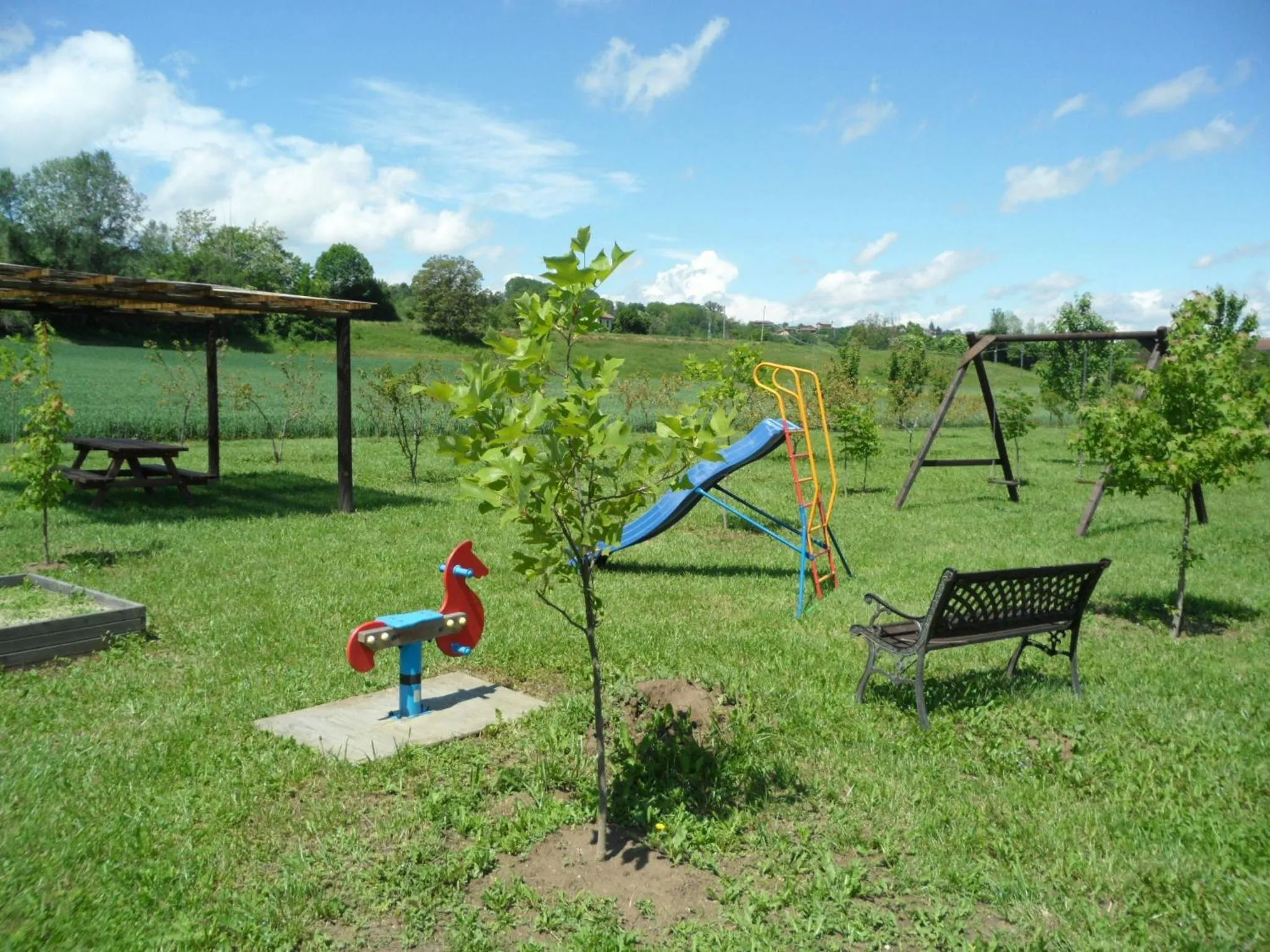 Children play ground in Agriturismo Isorella