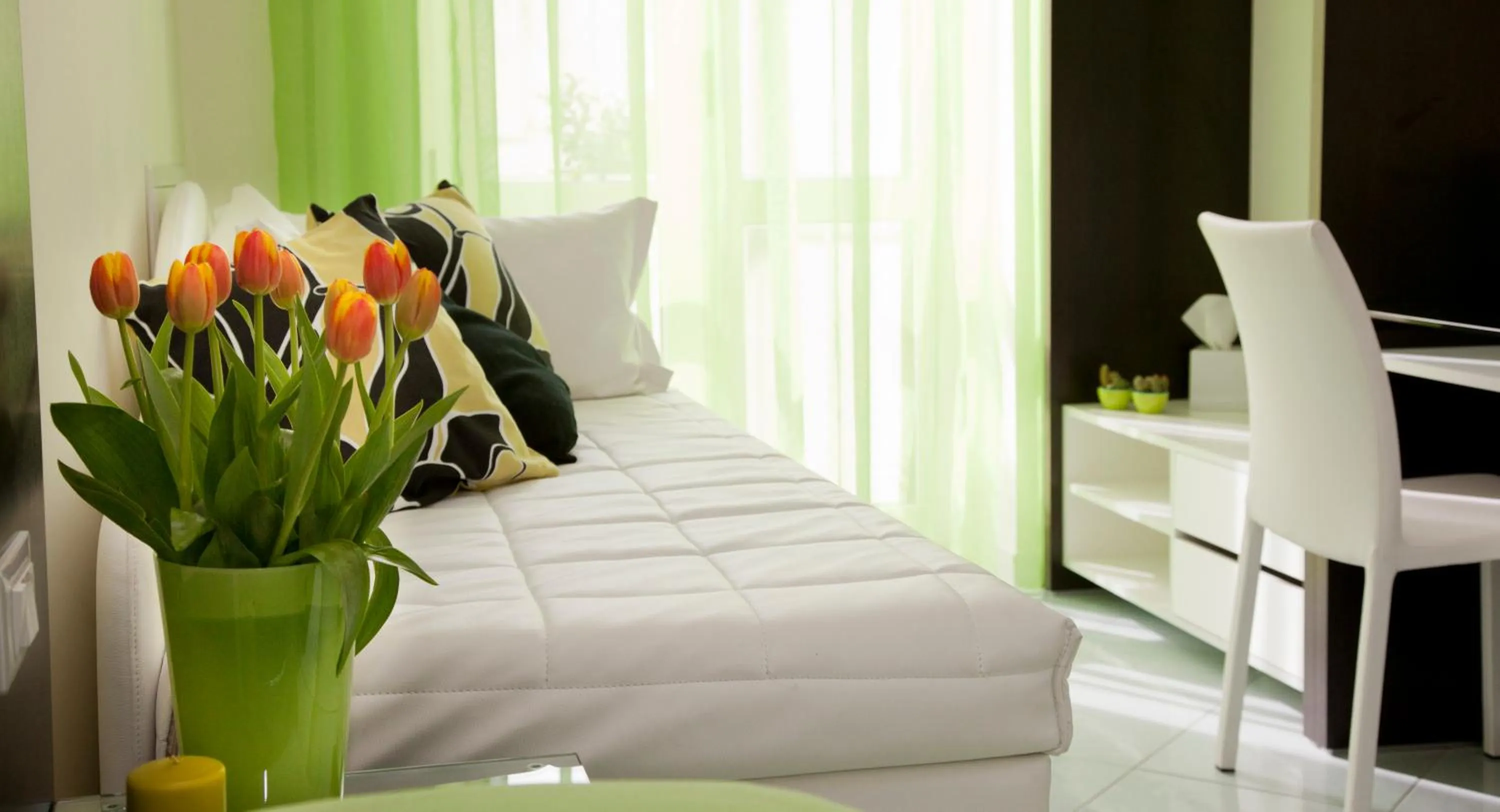 Living room in Sorrento Flats