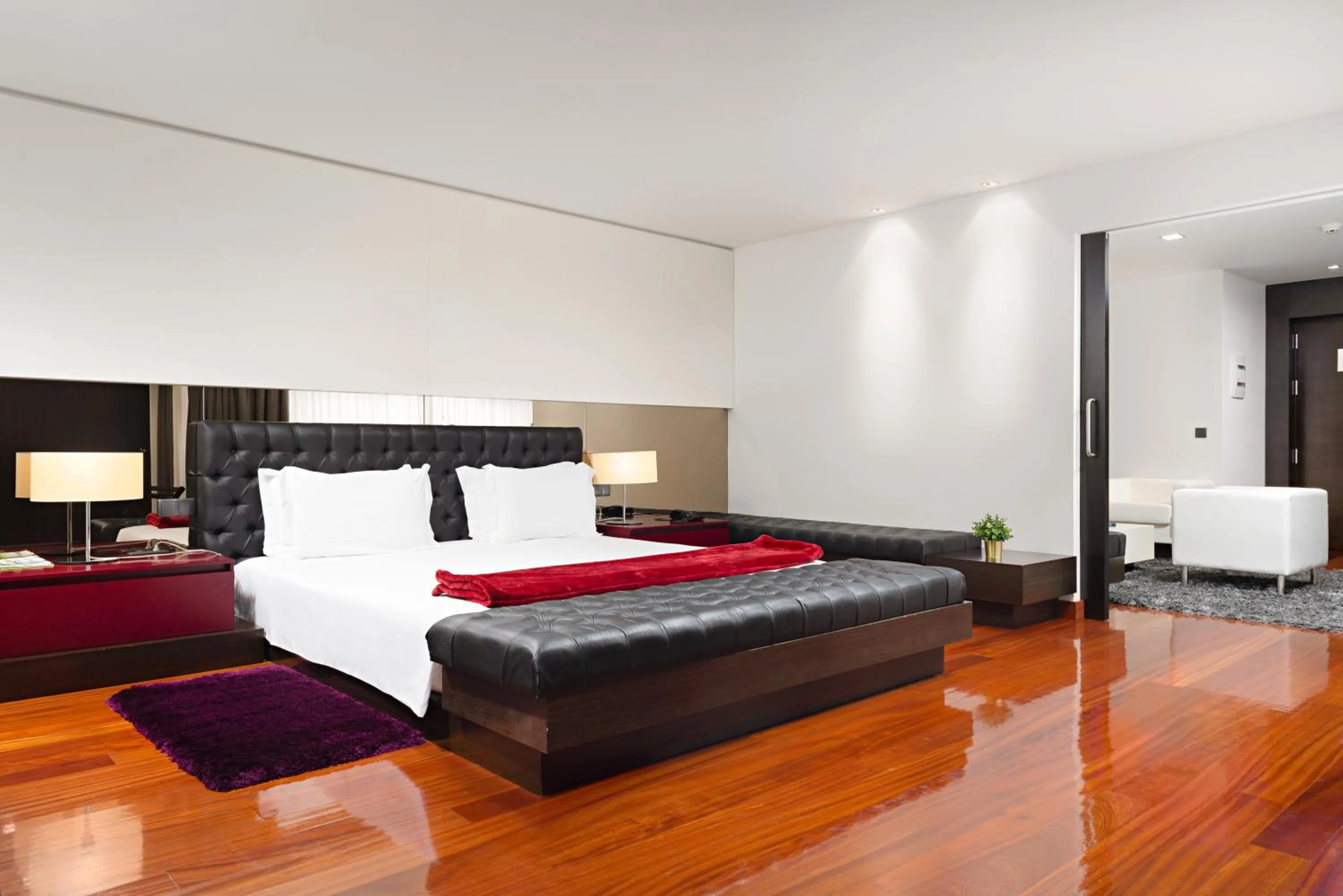 Bed in Hotel dos Zimbros