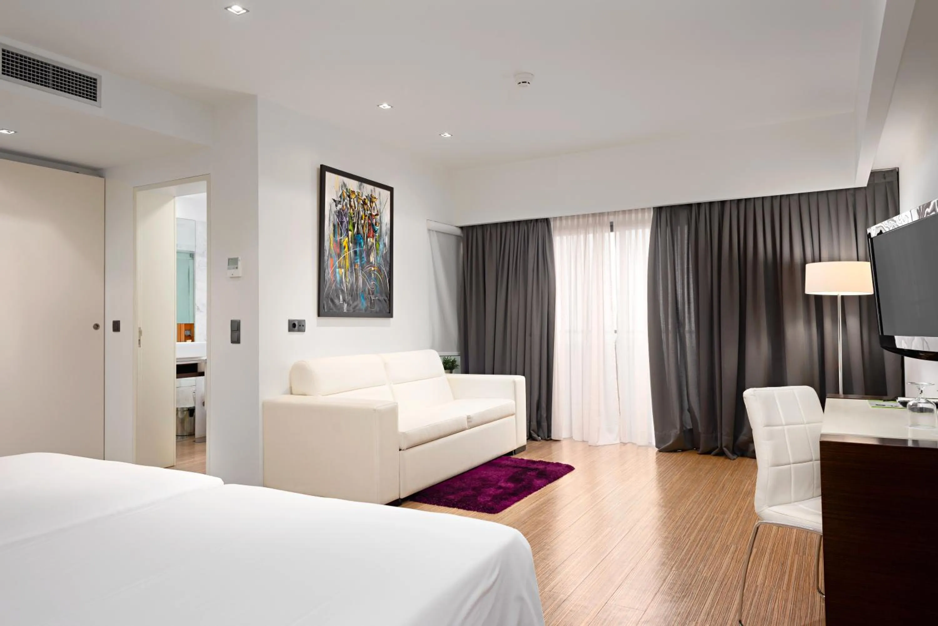 Bedroom, Bed in Hotel dos Zimbros