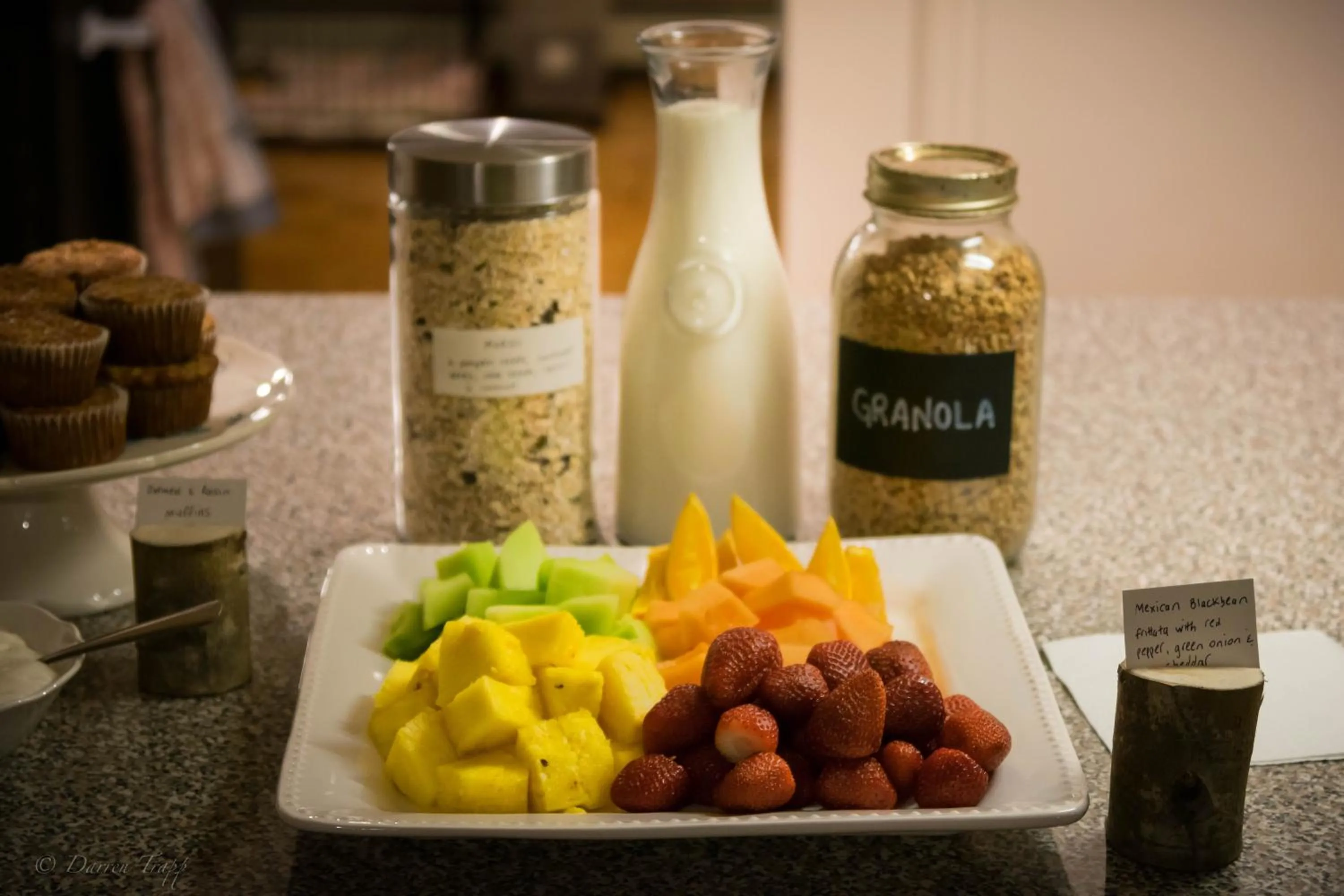 Food close-up in Whitewater Lodge