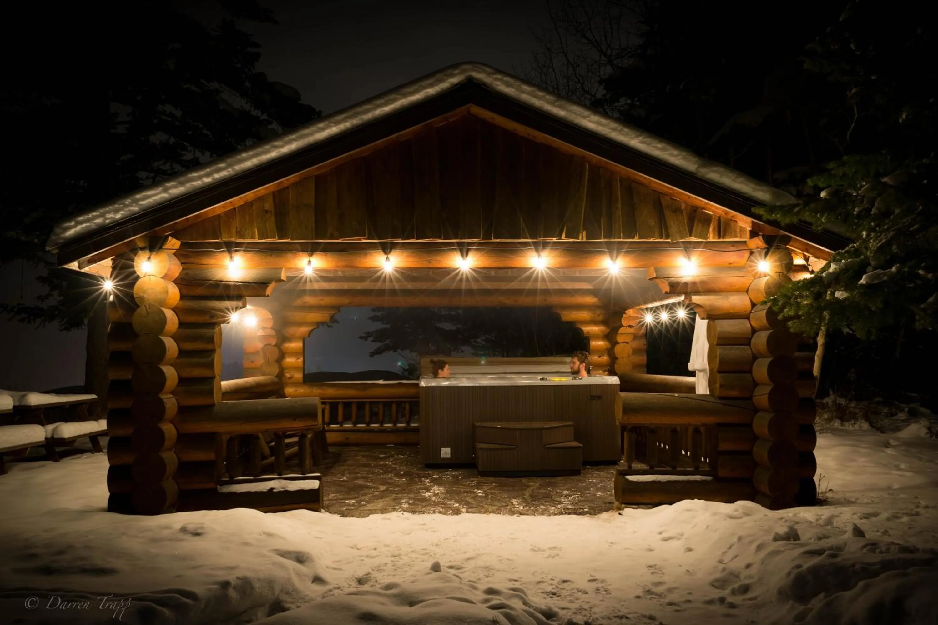 Hot Tub in Whitewater Lodge