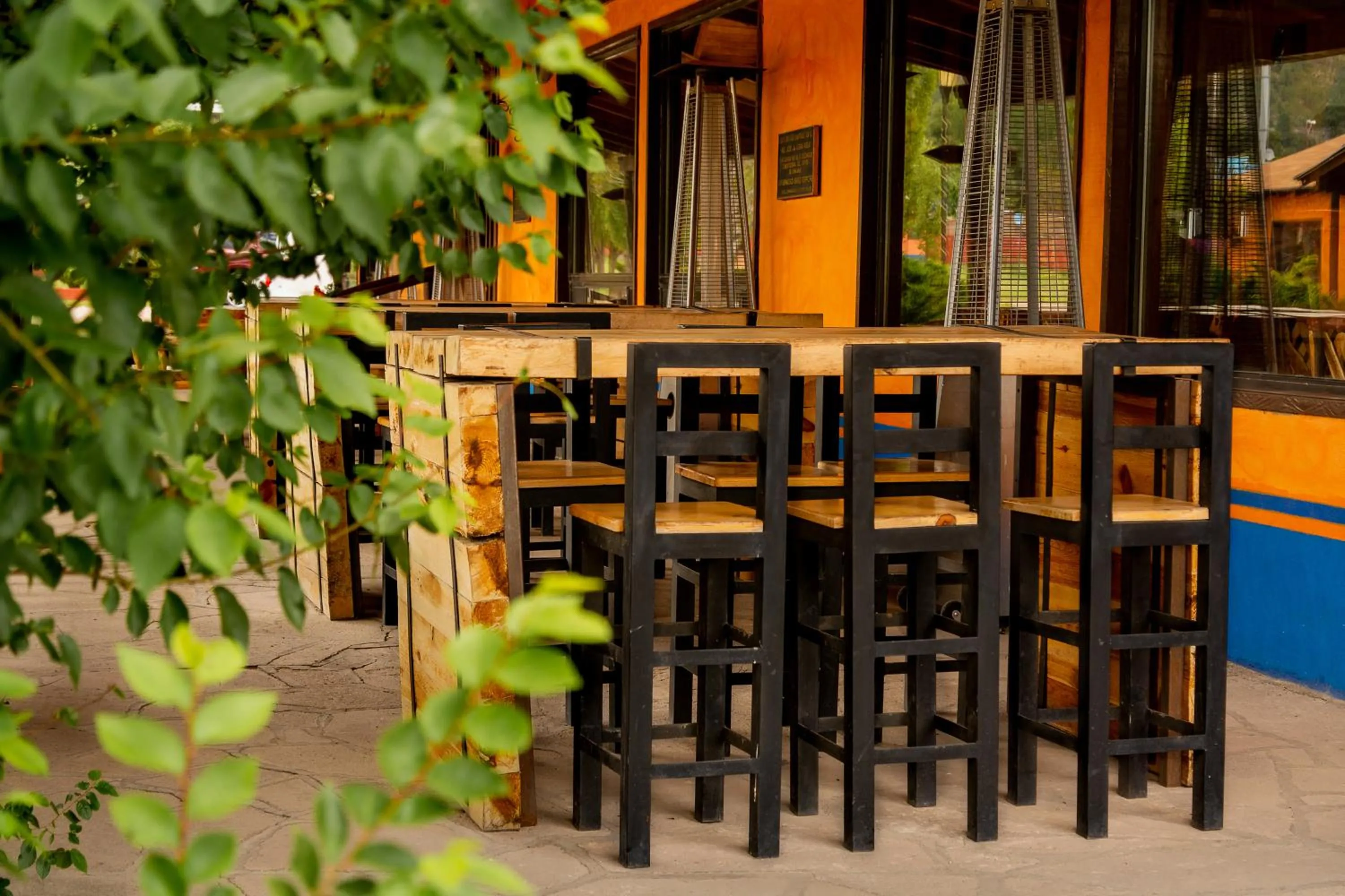 Balcony/Terrace in Villa Mexicana Creel Mountain Lodge
