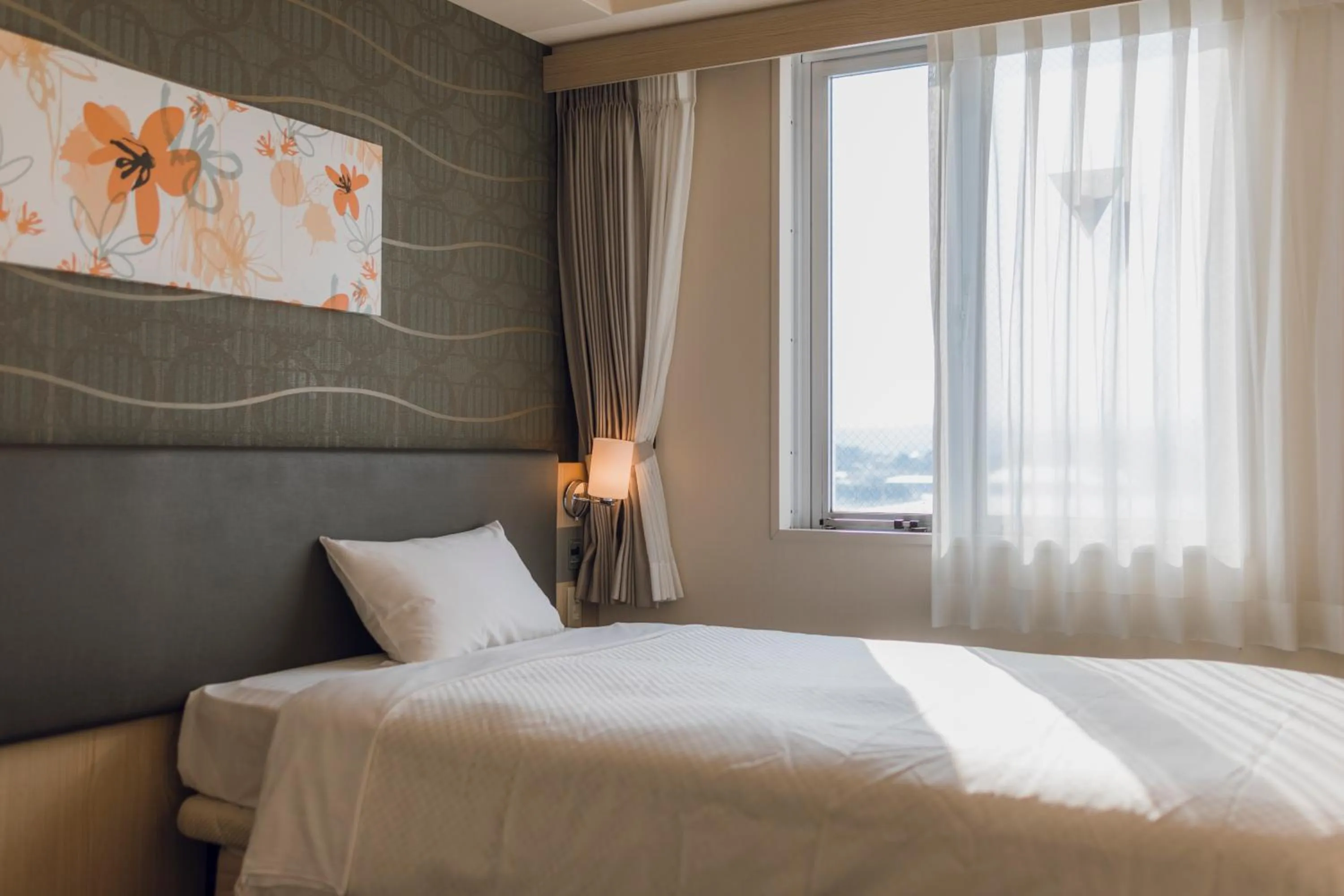 Bed in Matsue New Urban Hotel