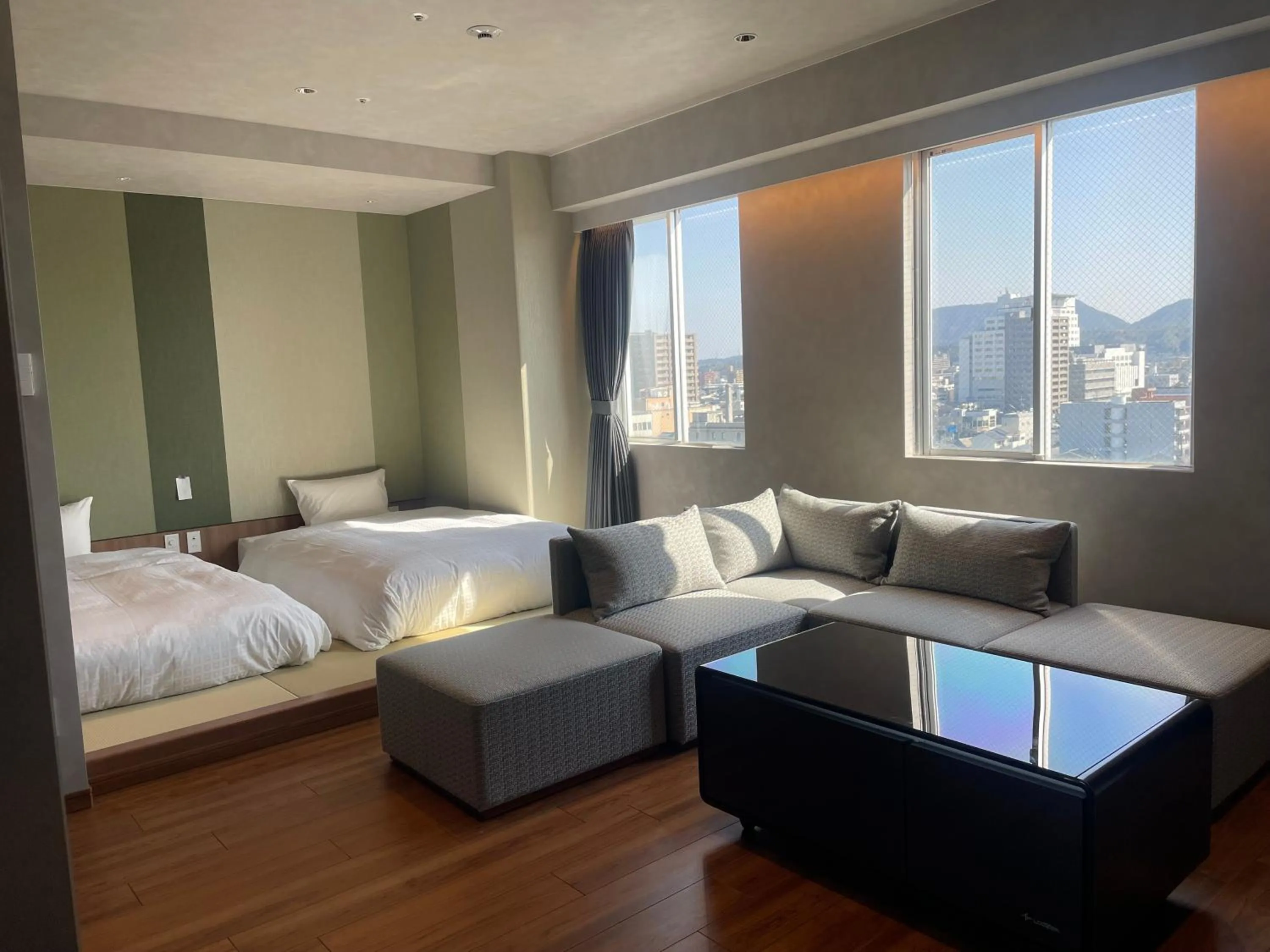 Photo of the whole room, Bed in Matsue New Urban Hotel