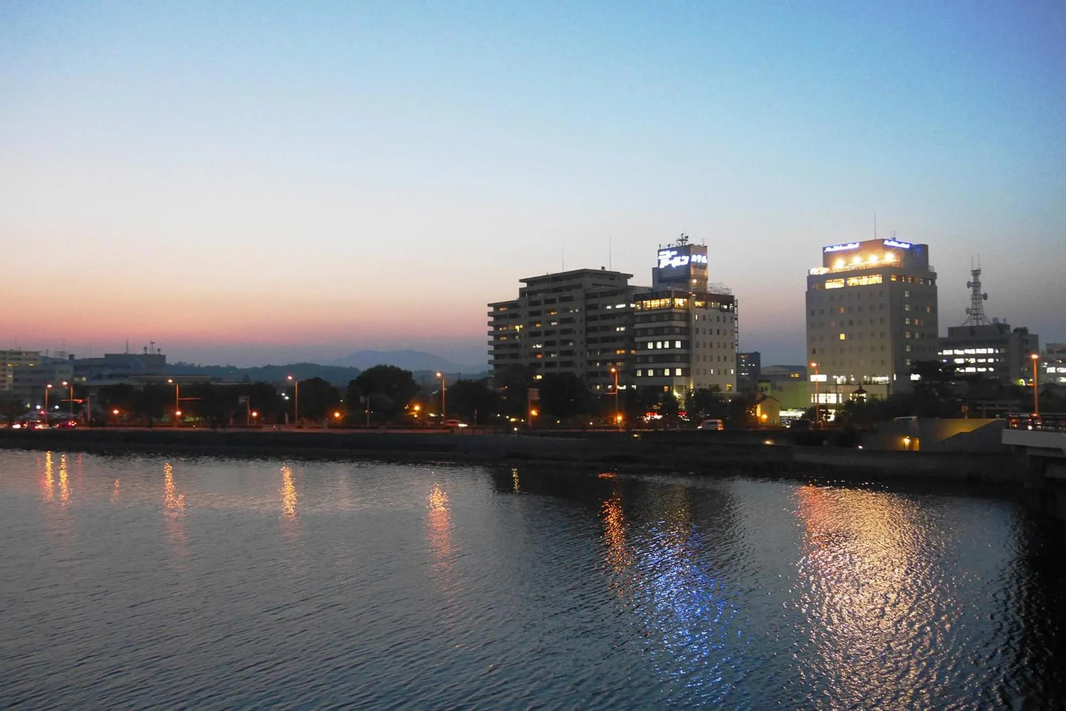 Bird's eye view in Matsue New Urban Hotel