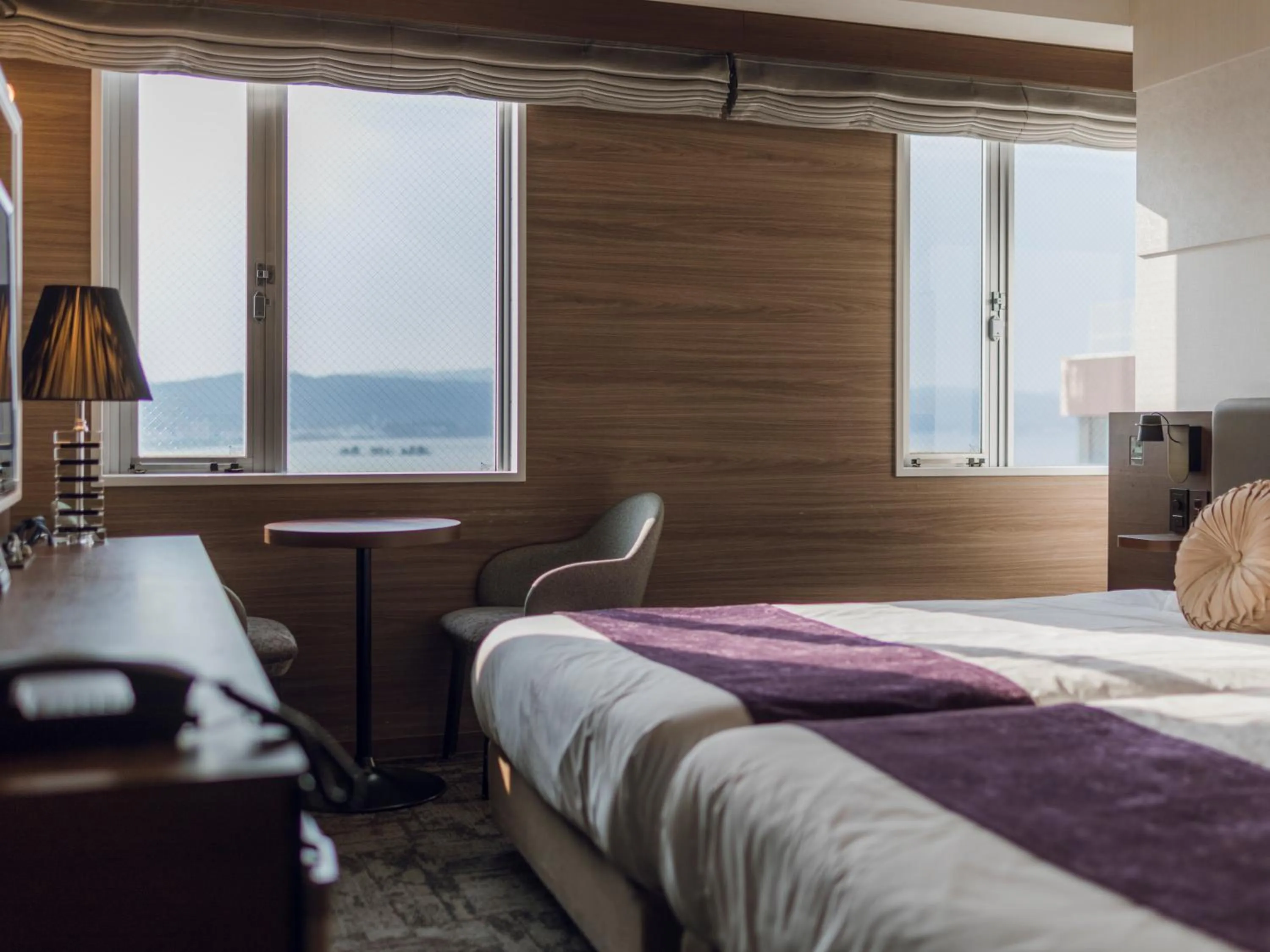 Bed in Matsue New Urban Hotel