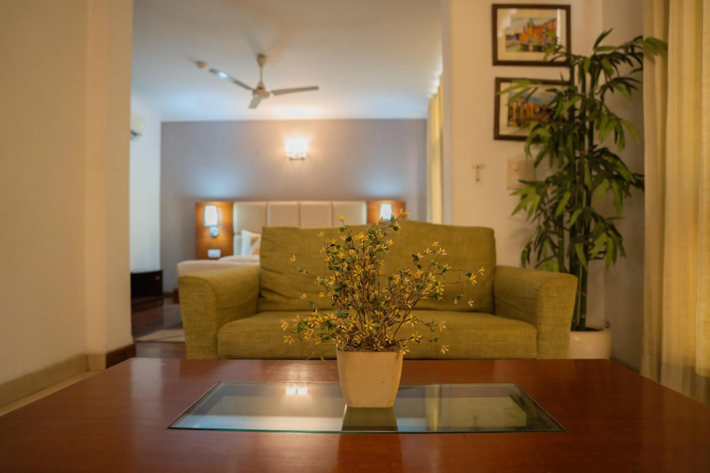 Living room in Ahuja Residency DLF Phase 2