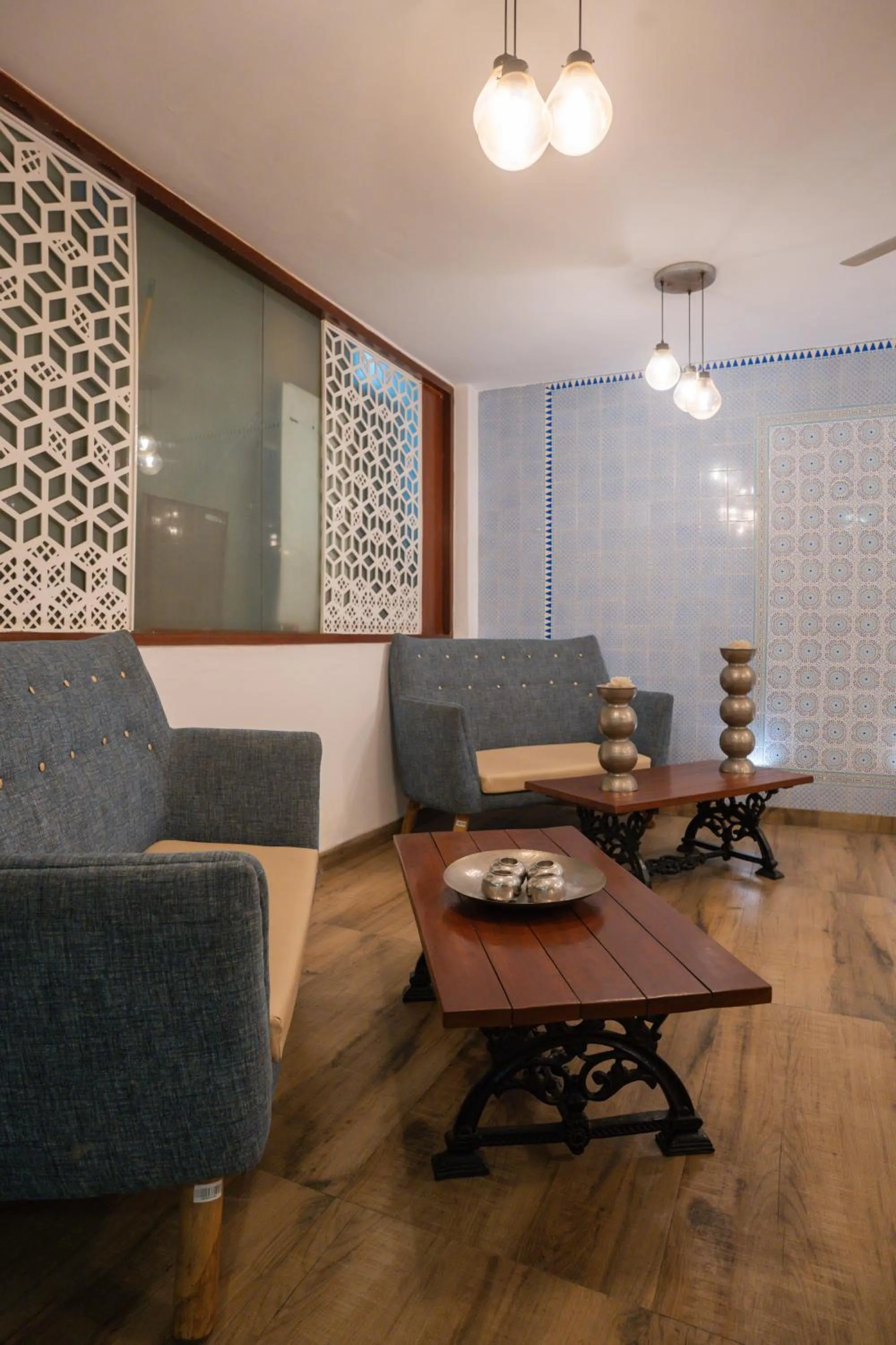Seating area in Ahuja Residency DLF Phase 2
