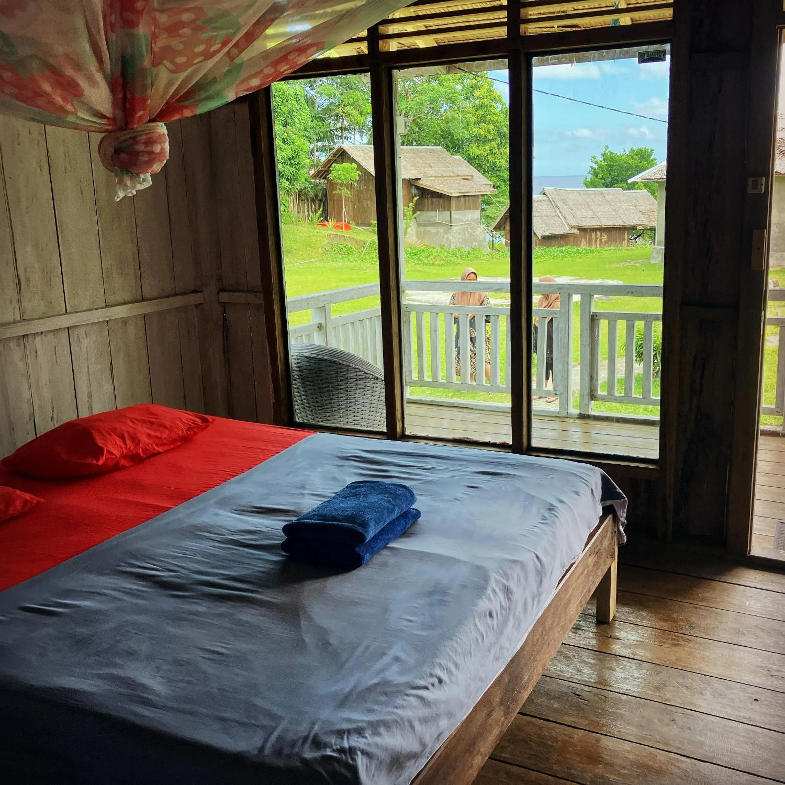 Bed in Pristine Paradise Dive Resort - Togean Islands, Una Una
