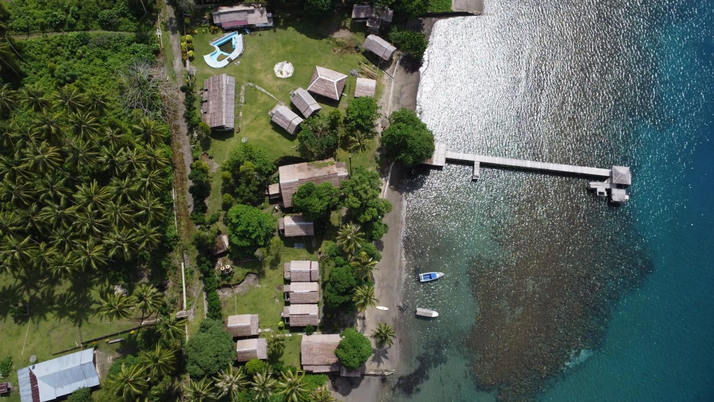 Property building in Pristine Paradise Dive Resort - Togean Islands, Una Una