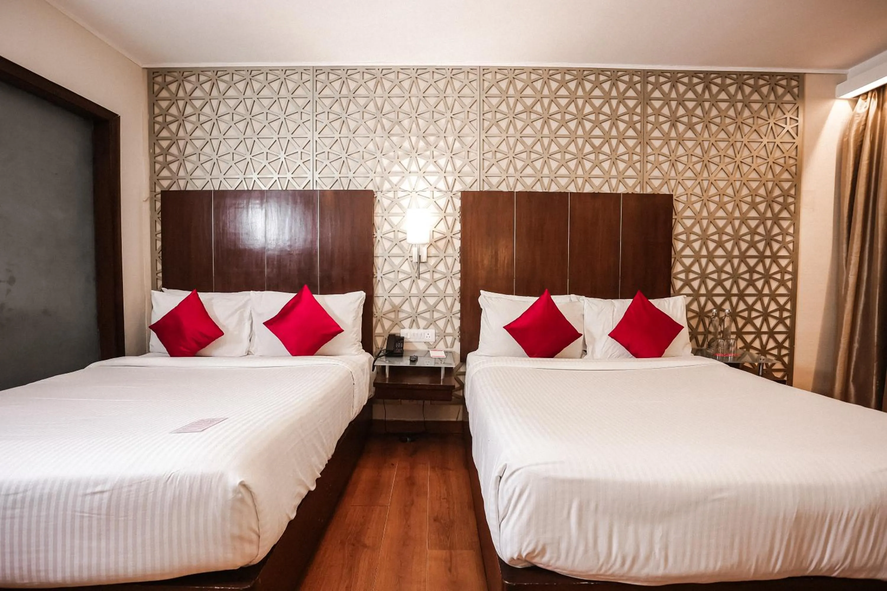 Bed in Ramada by Wyndham Jaipur North