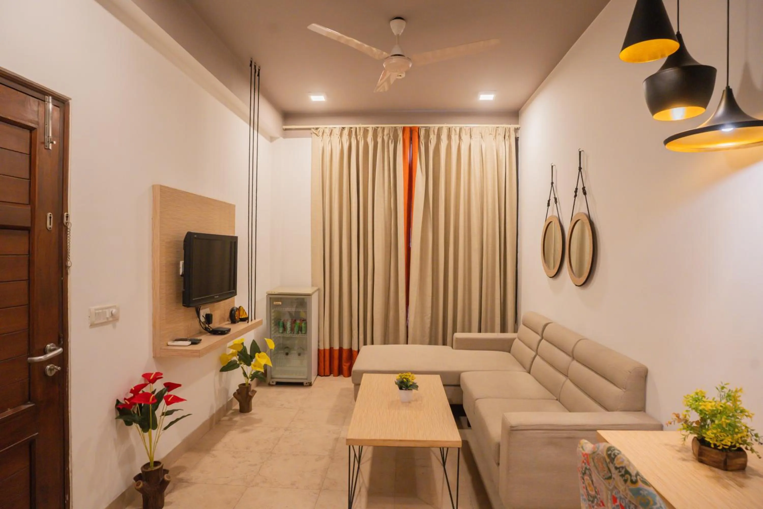 Seating area in Ahuja Residency Parklane