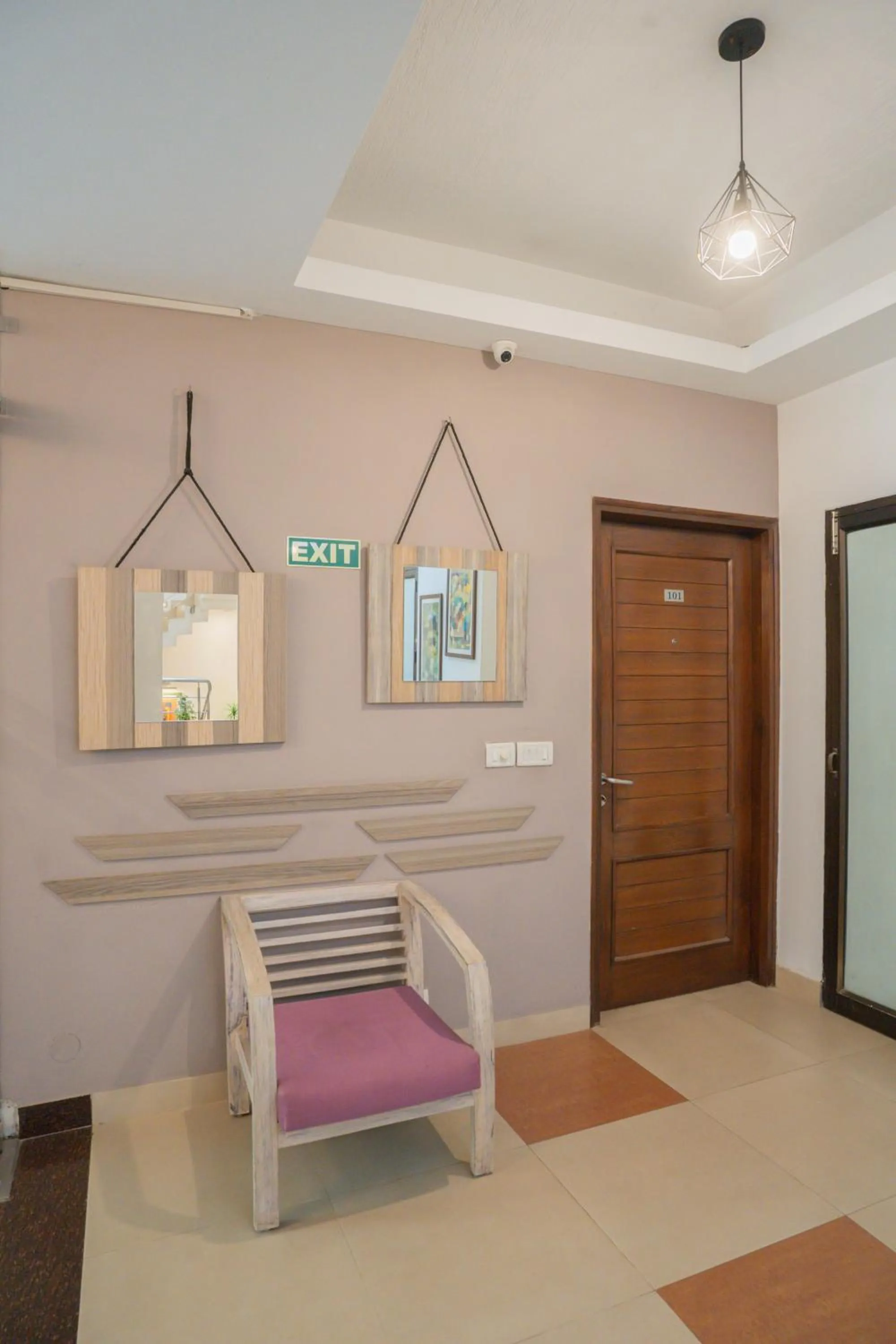 Seating area in Ahuja Residency Parklane