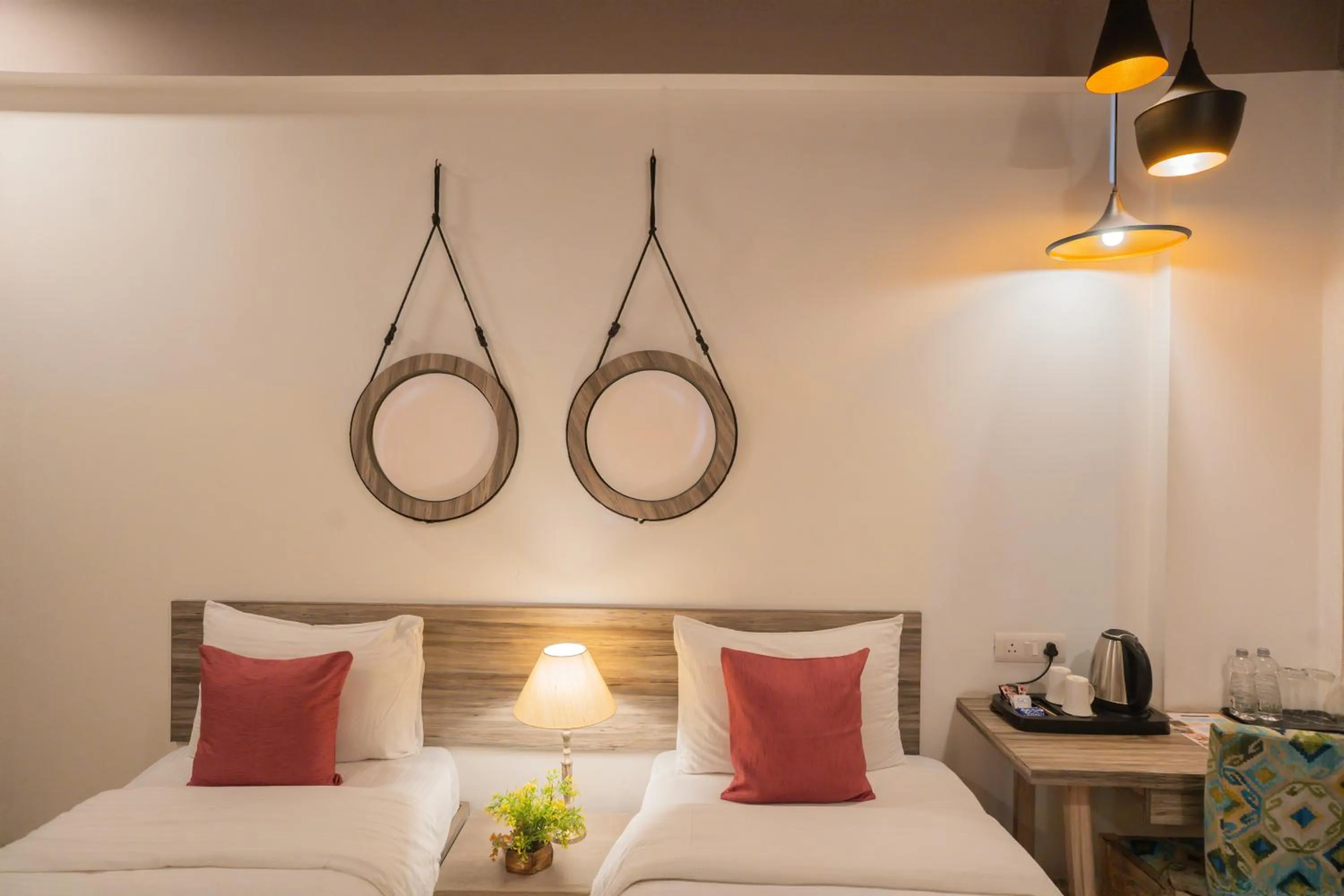 Bed in Ahuja Residency Parklane