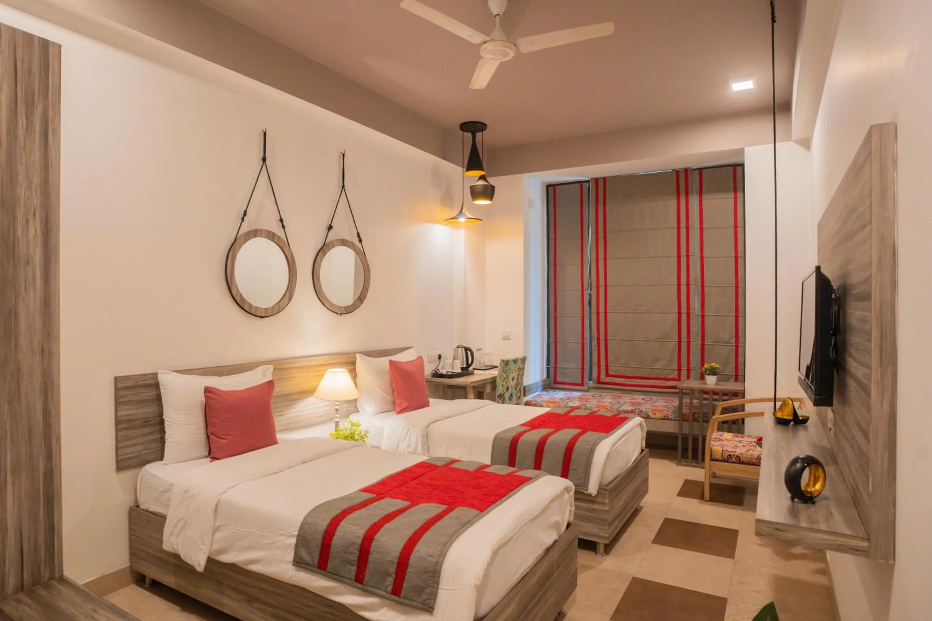 Bedroom, Bed in Ahuja Residency Parklane