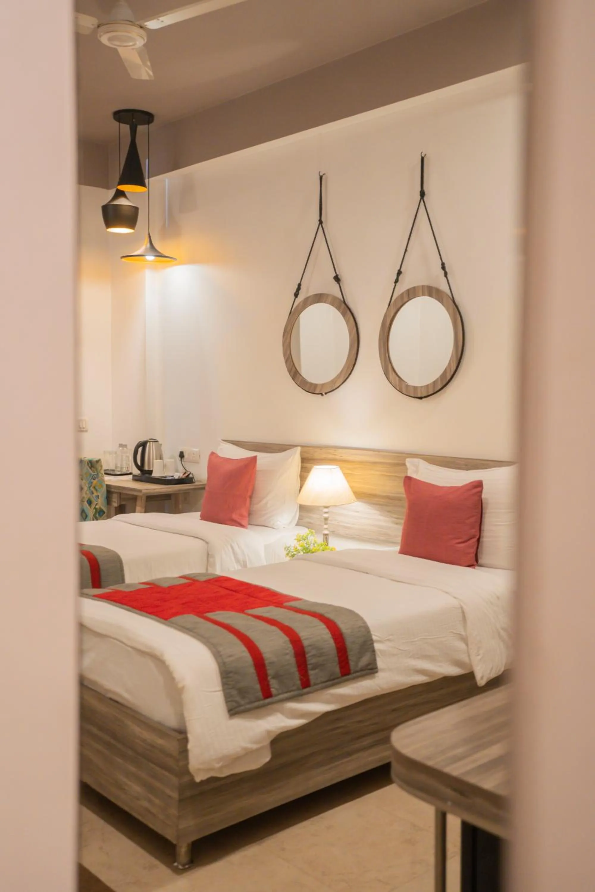 Bed in Ahuja Residency Parklane