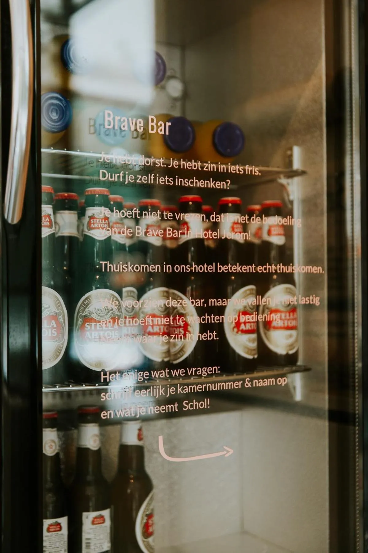 Alcoholic drinks in Hotel Jerom