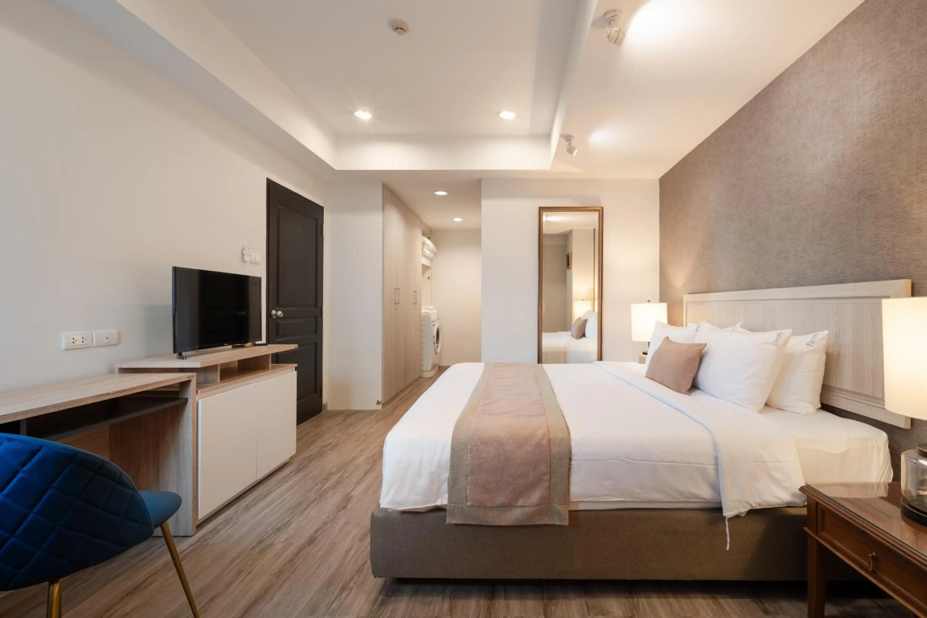 Bed in Aspira Residence Ruamrudee