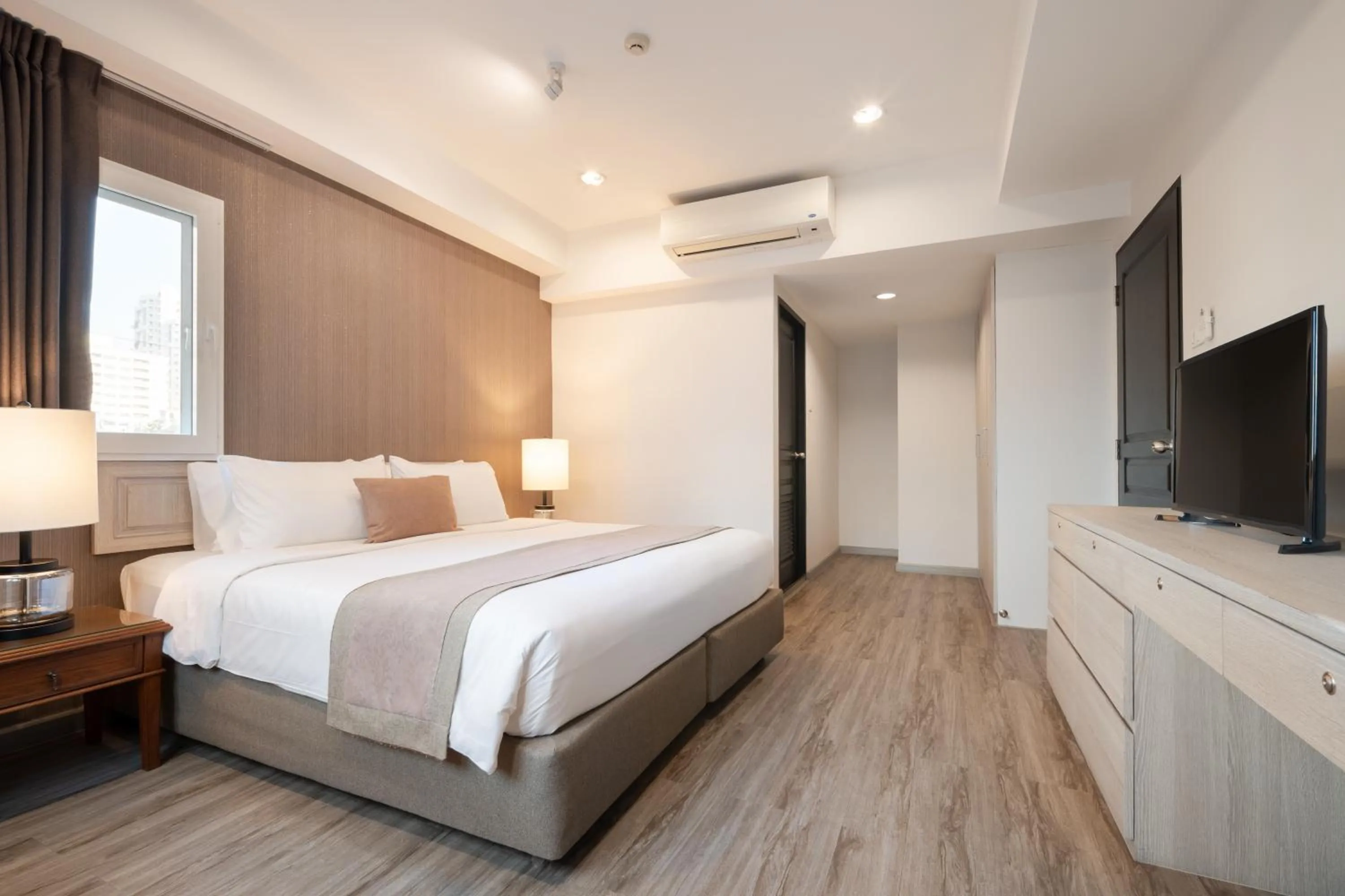 Bed in Aspira Residence Ruamrudee