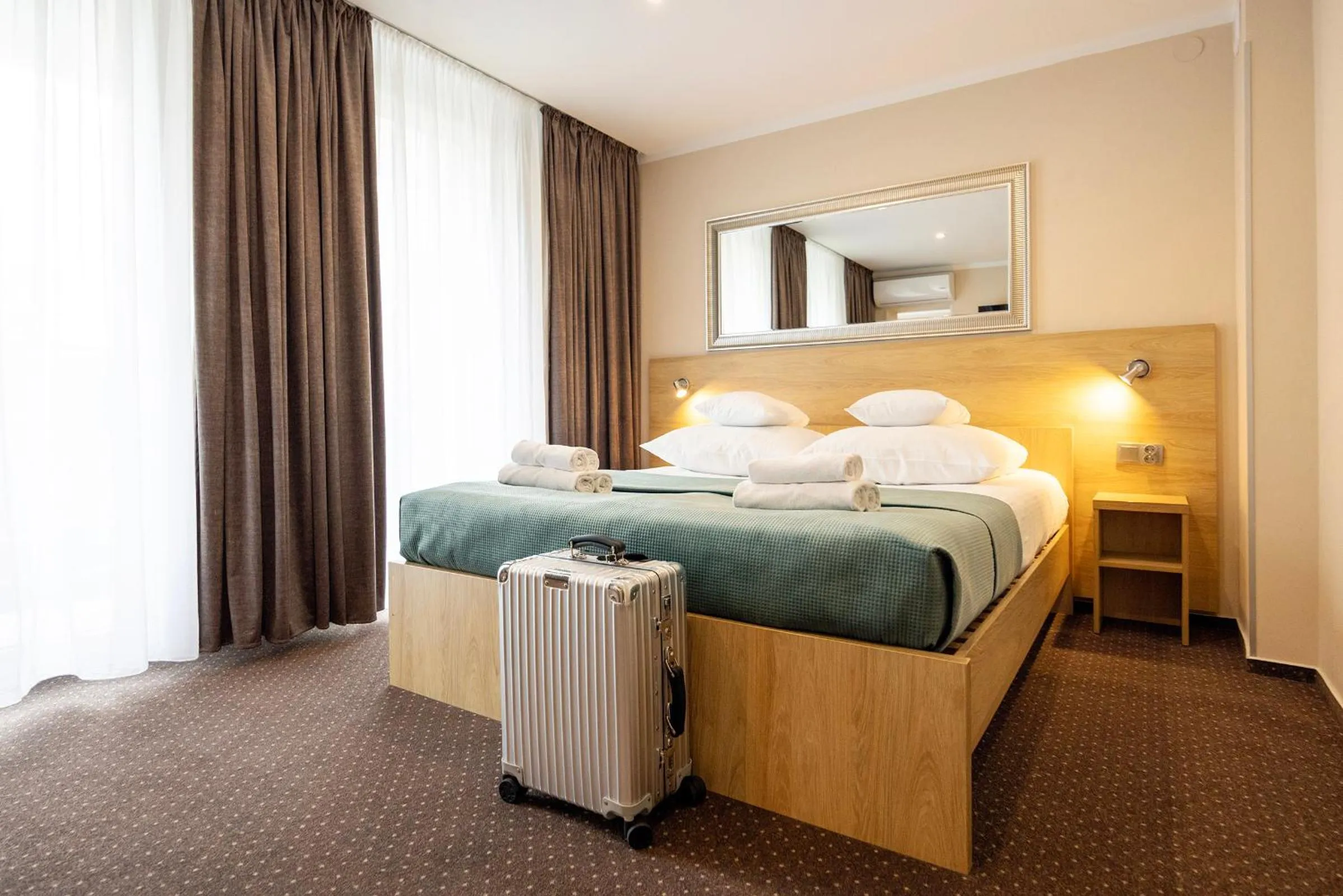 Photo of the whole room, Bed in Hotel Boss