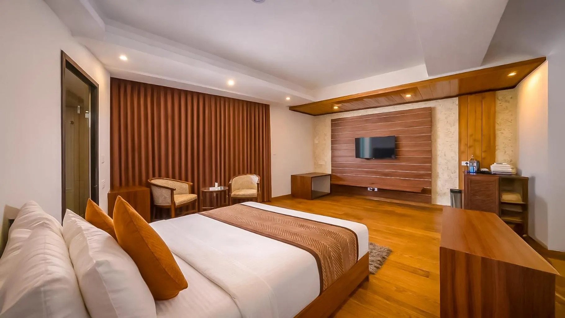 Bedroom in Yashshree Jai Hotel & Banquet