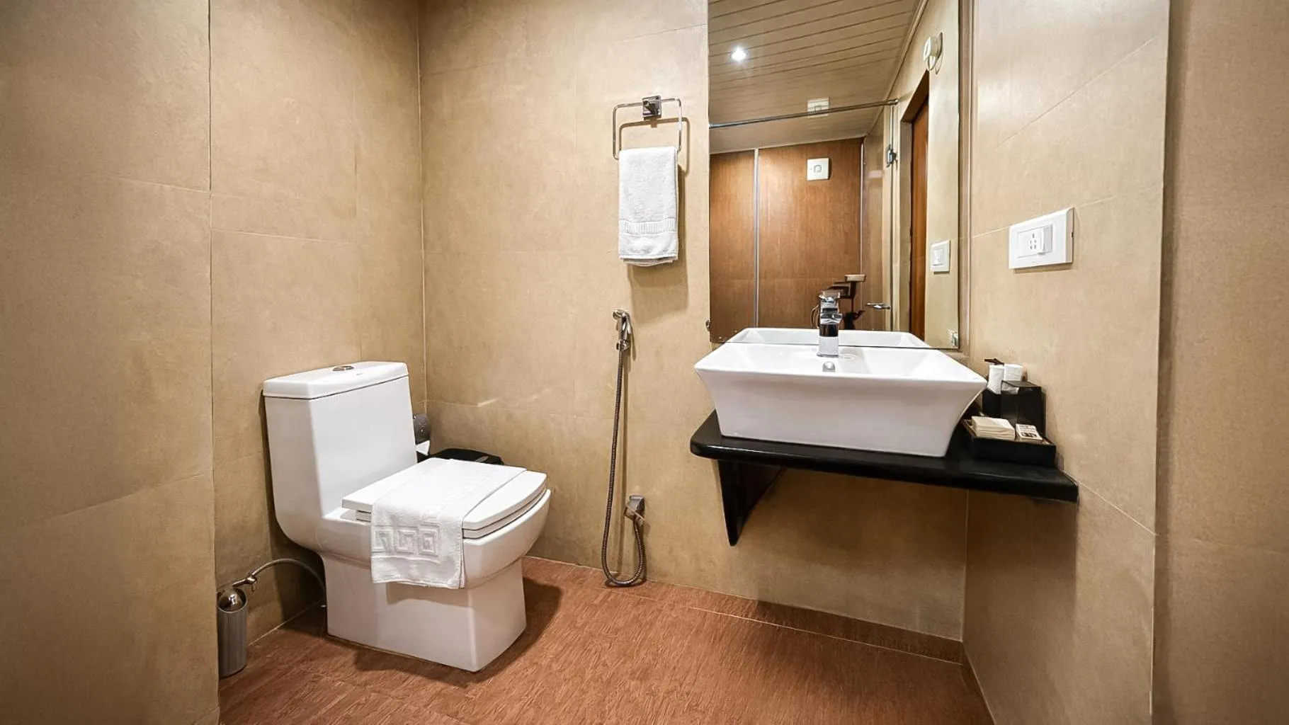 Bathroom in Yashshree Jai Hotel & Banquet