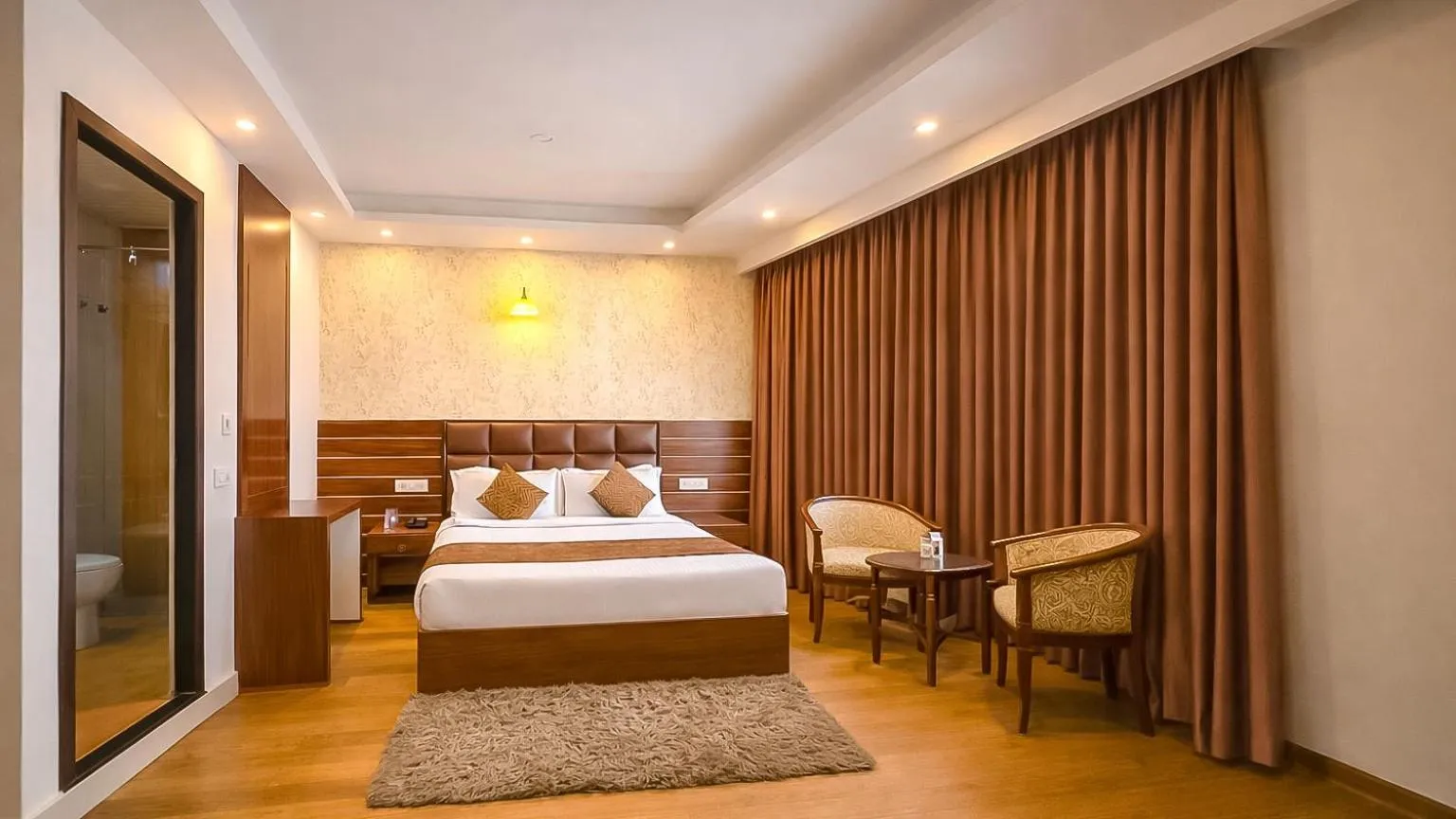 Bedroom in Yashshree Jai Hotel & Banquet