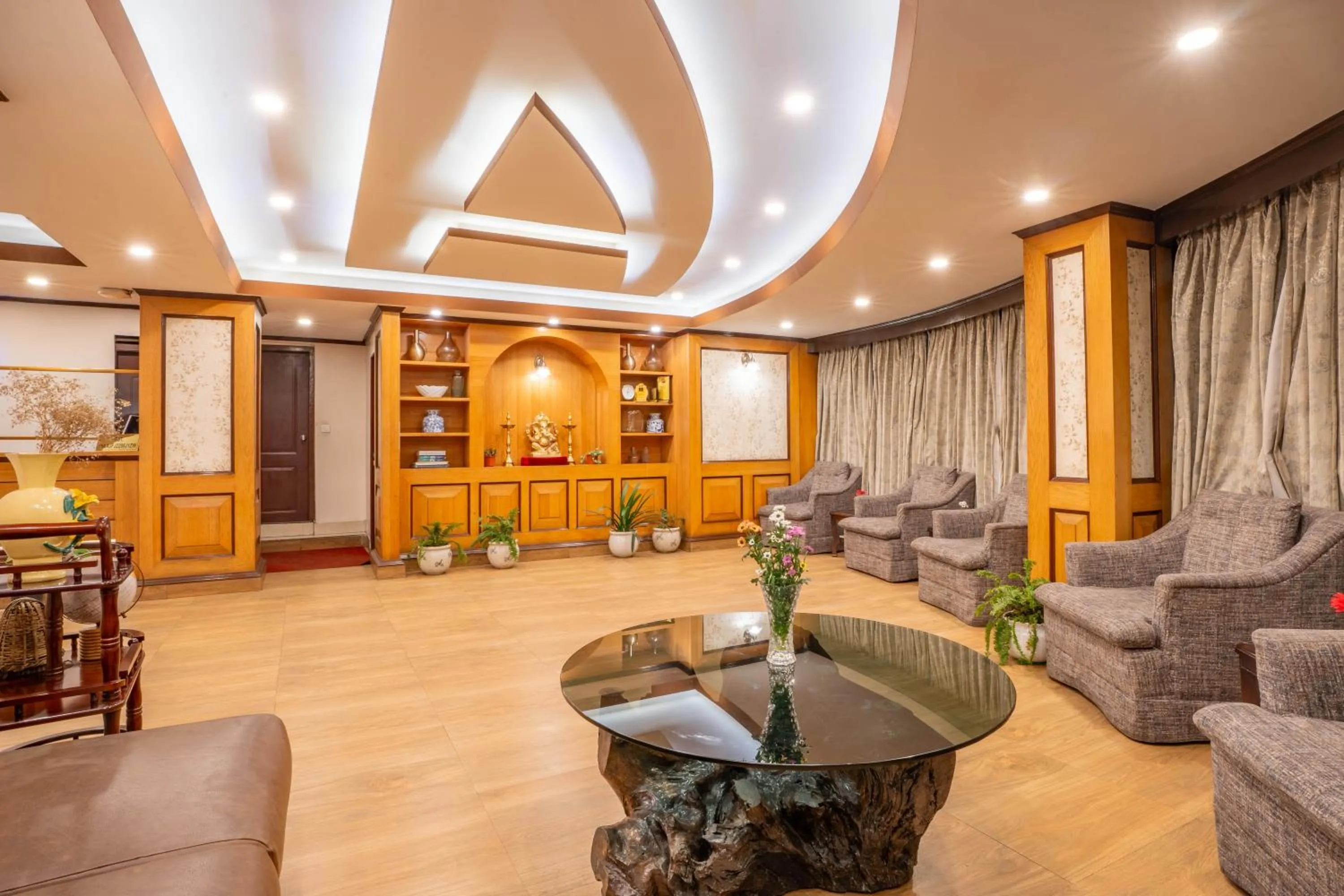 Lobby or reception in Yashshree Jai Hotel & Banquet