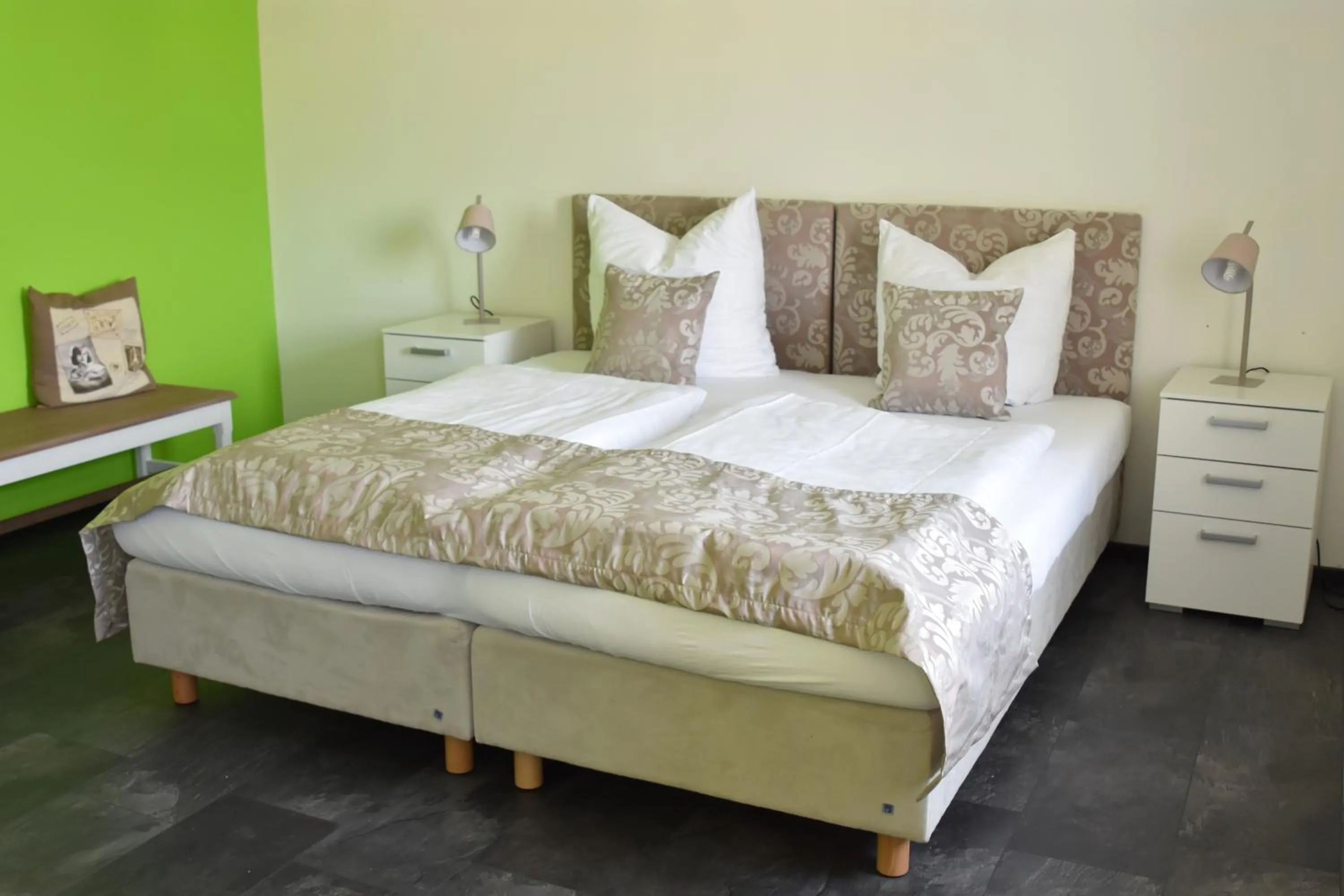 Photo of the whole room, Bed in Landhotel Gillenfelder Hof