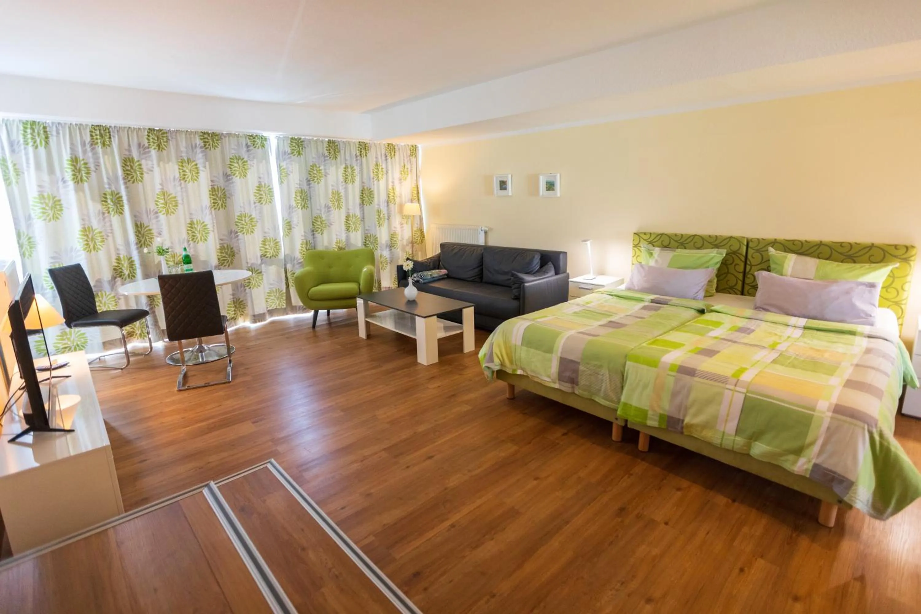 Photo of the whole room, Bed in Landhotel Gillenfelder Hof