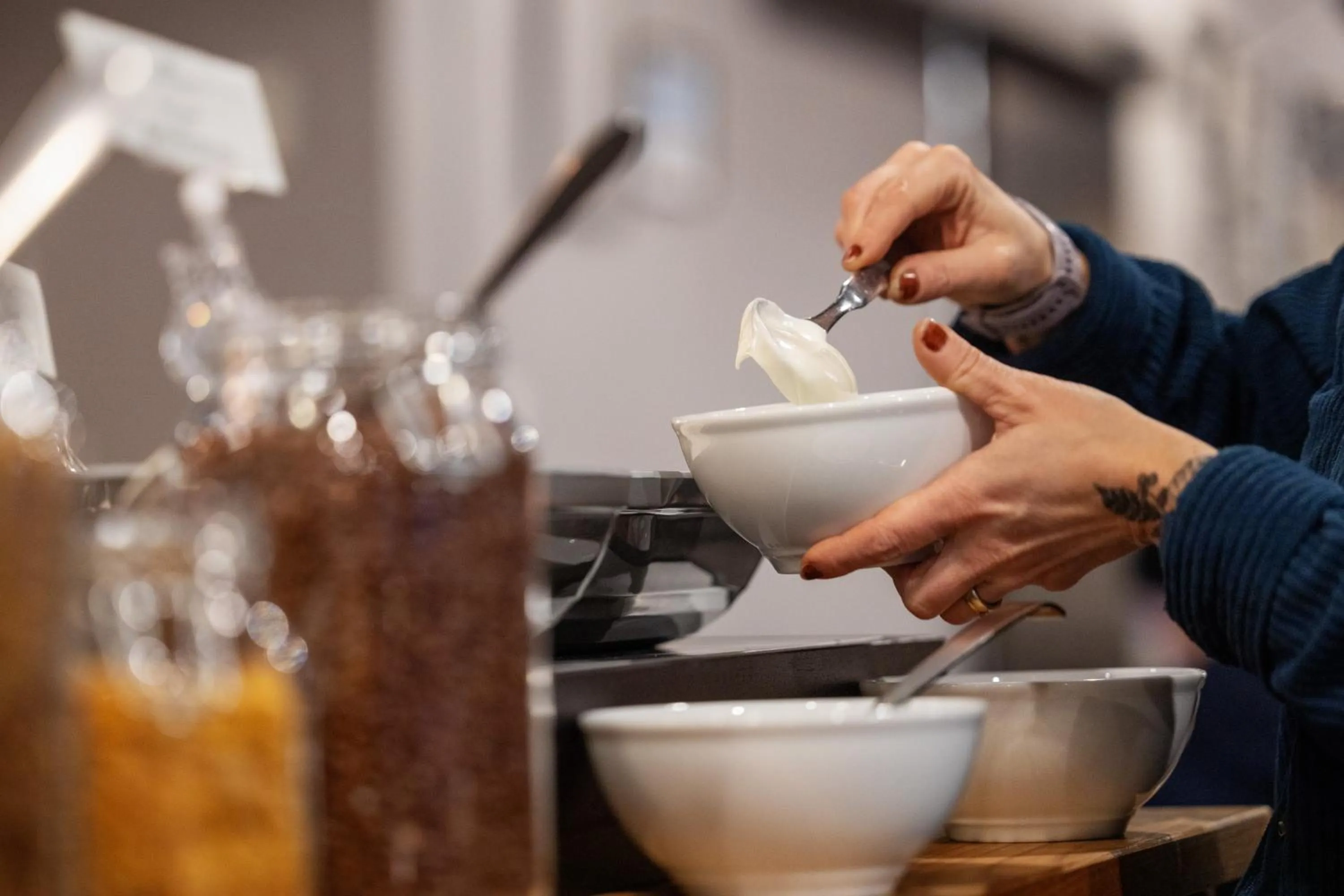 Breakfast in Bergshotellet