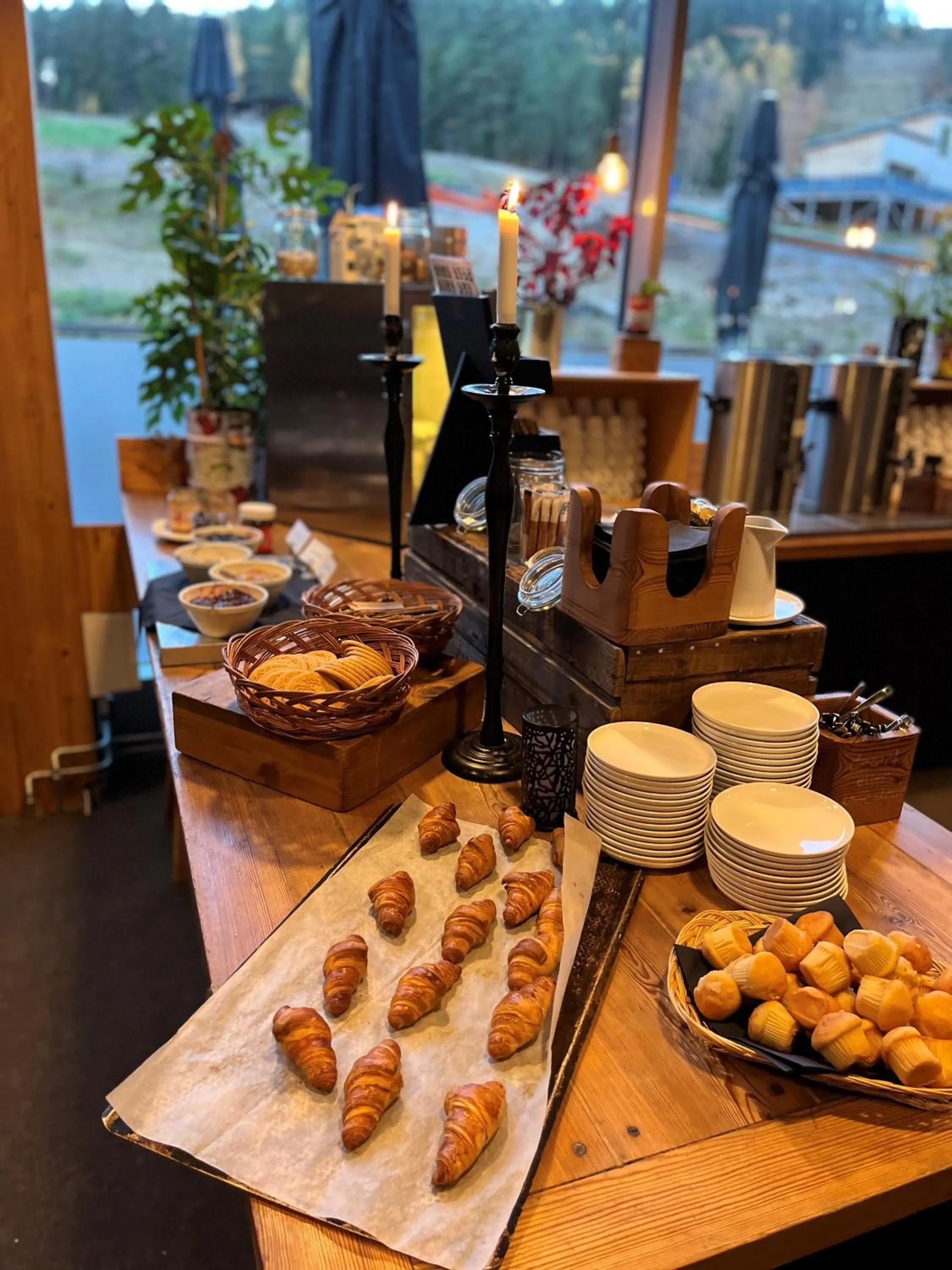 Breakfast in Bergshotellet