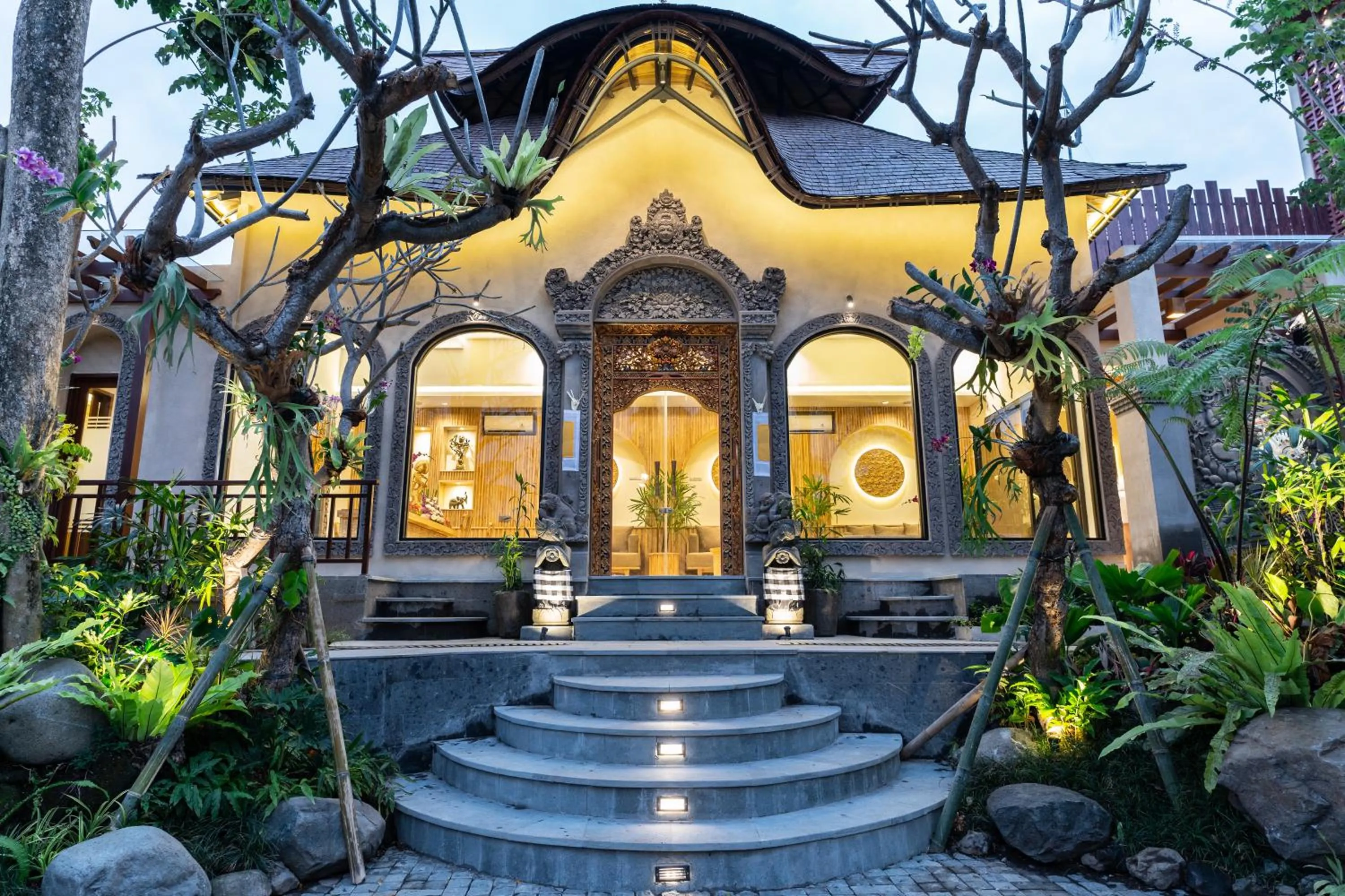 Property building in Bliss Ubud Spa Resort