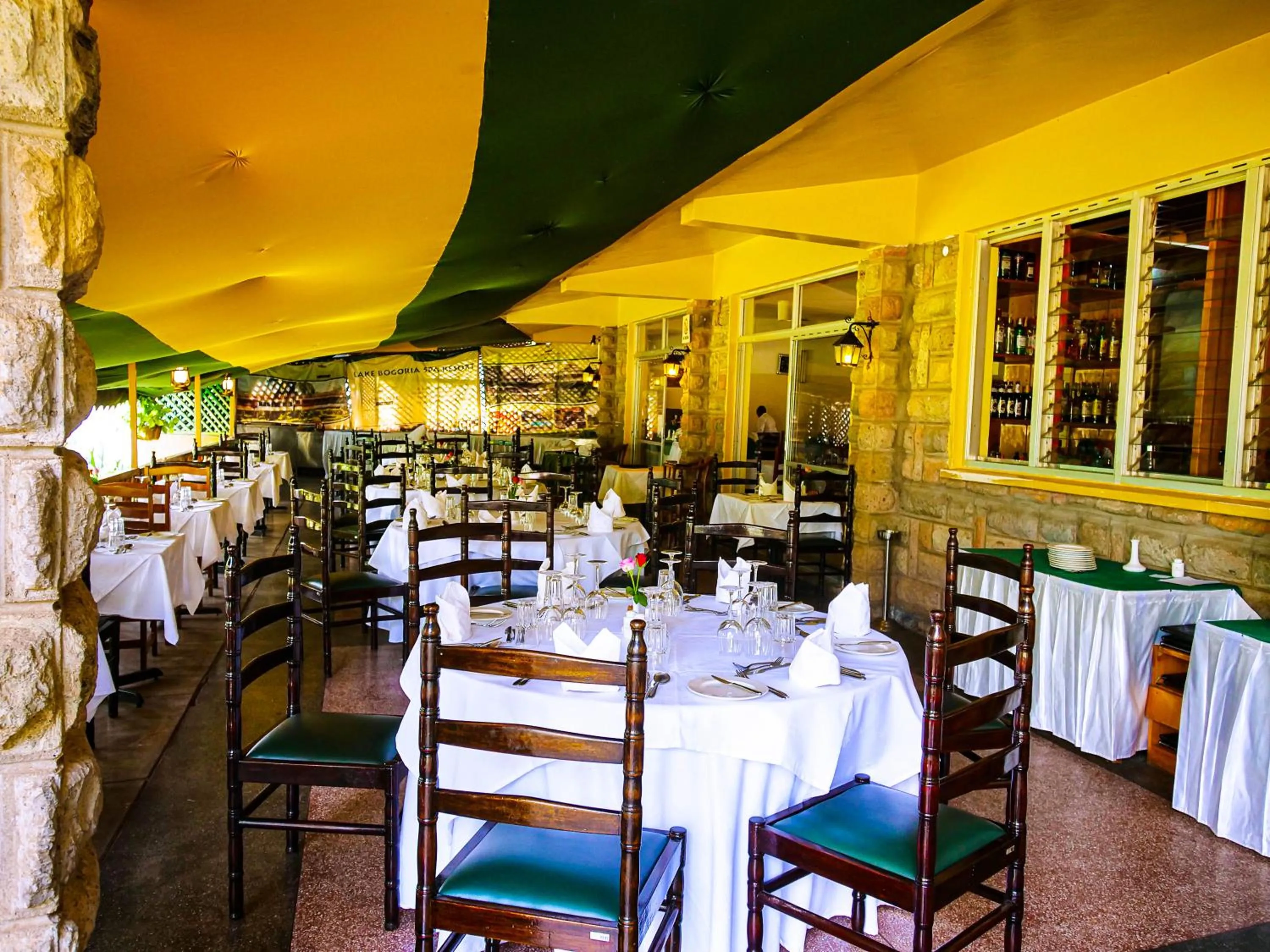 Restaurant/places to eat in Lake Bogoria Spa Resort