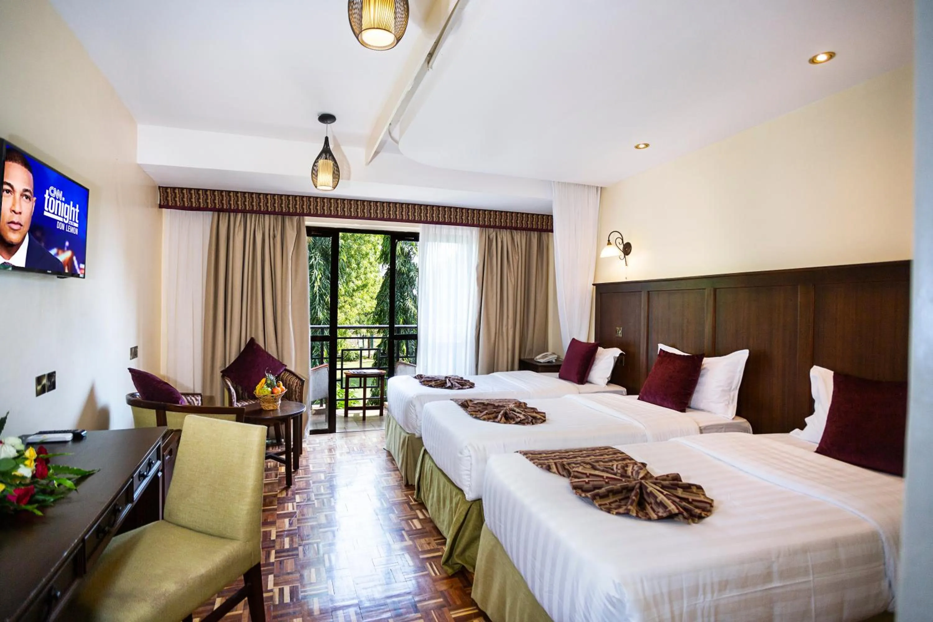 Bed in Lake Bogoria Spa Resort