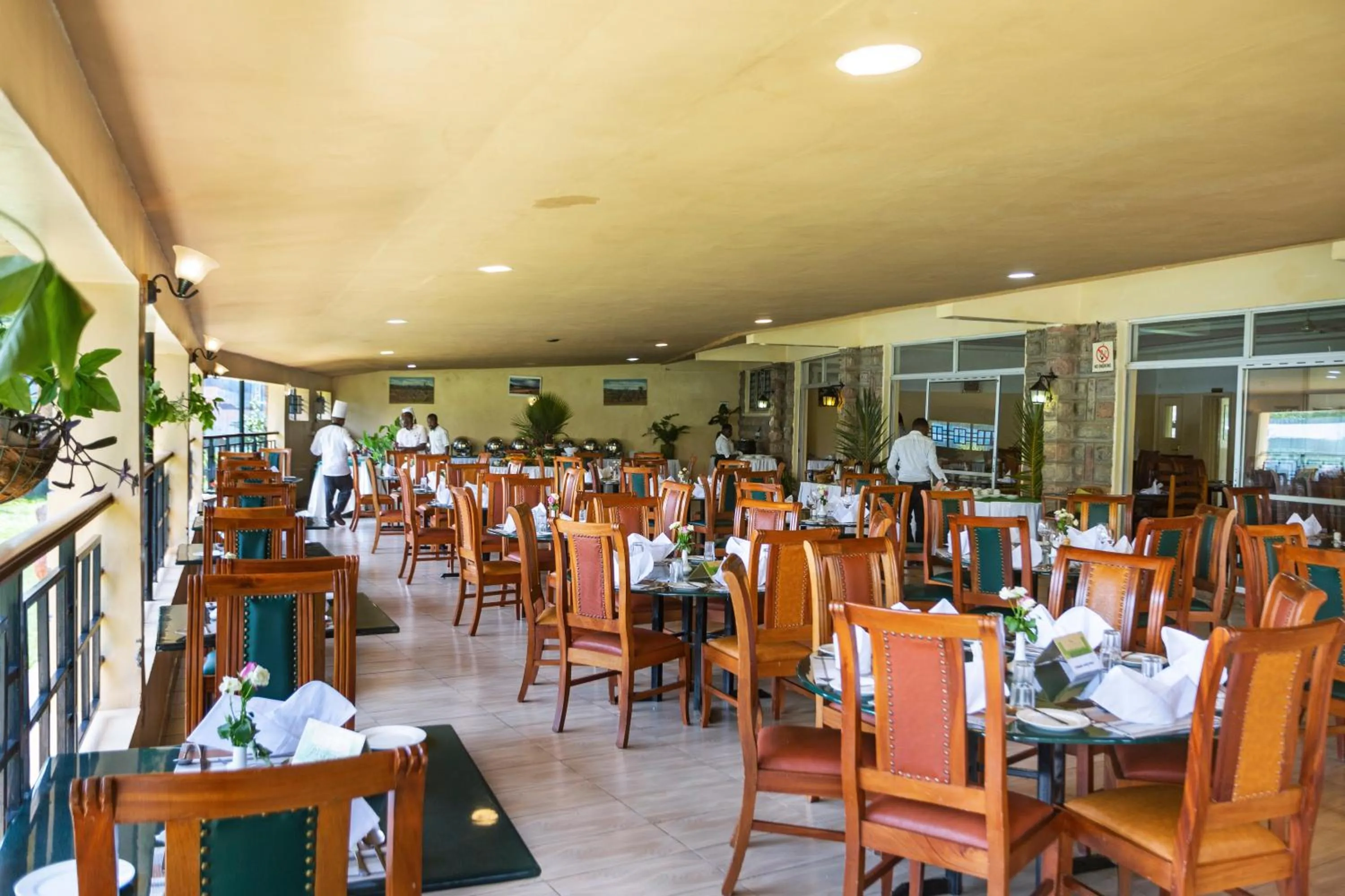 Restaurant/places to eat in Lake Bogoria Spa Resort