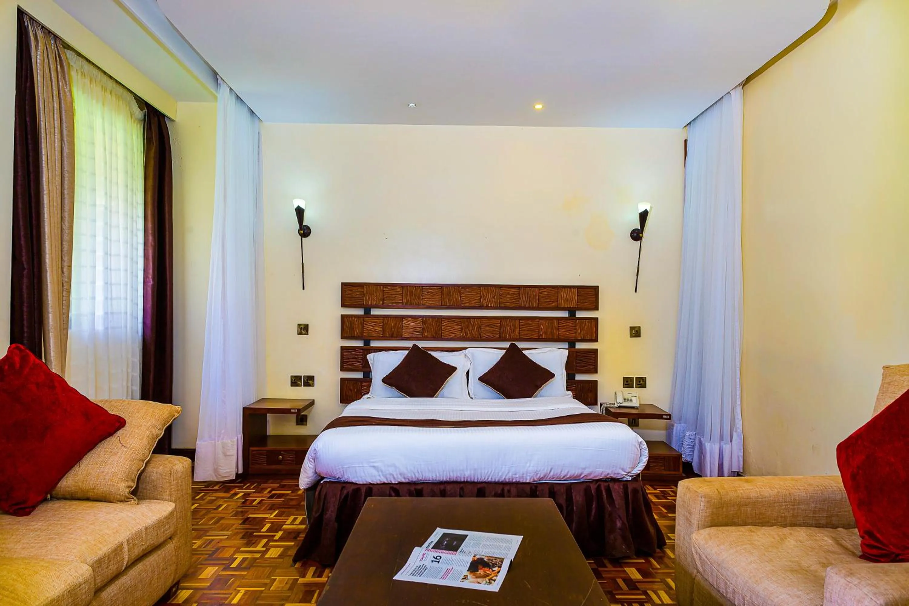 Property building, Bed in Lake Bogoria Spa Resort