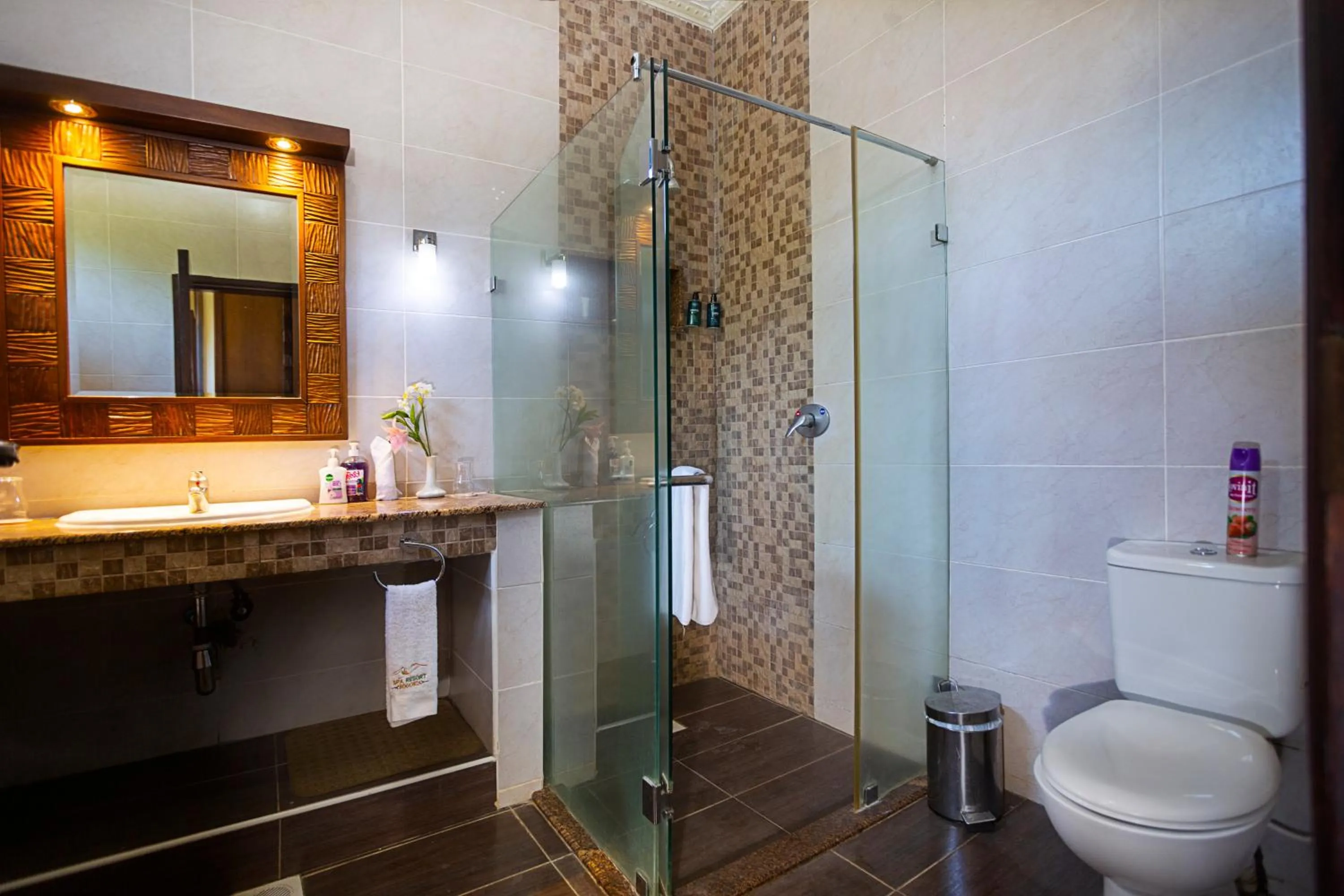 Bathroom in Lake Bogoria Spa Resort