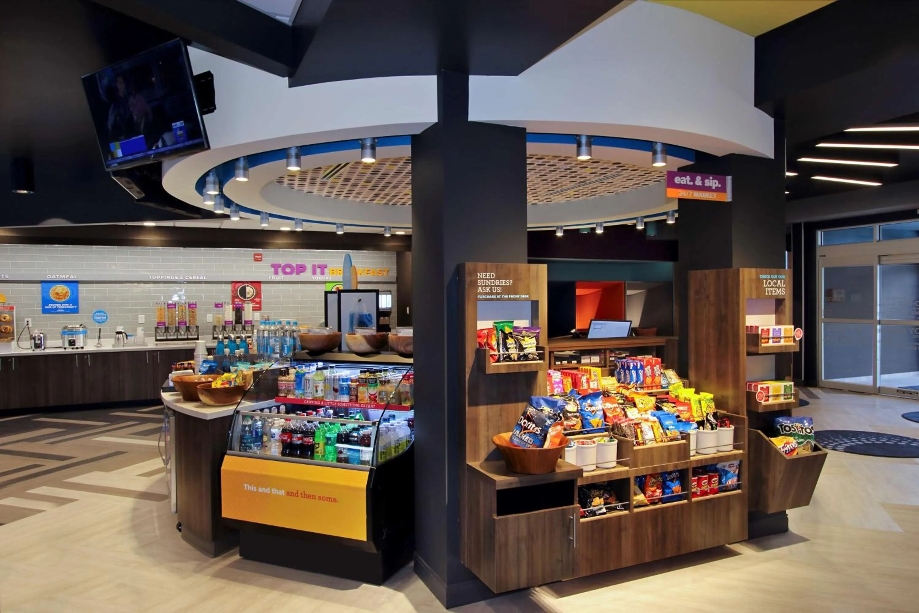 Restaurant/places to eat in Tru By Hilton Meridian