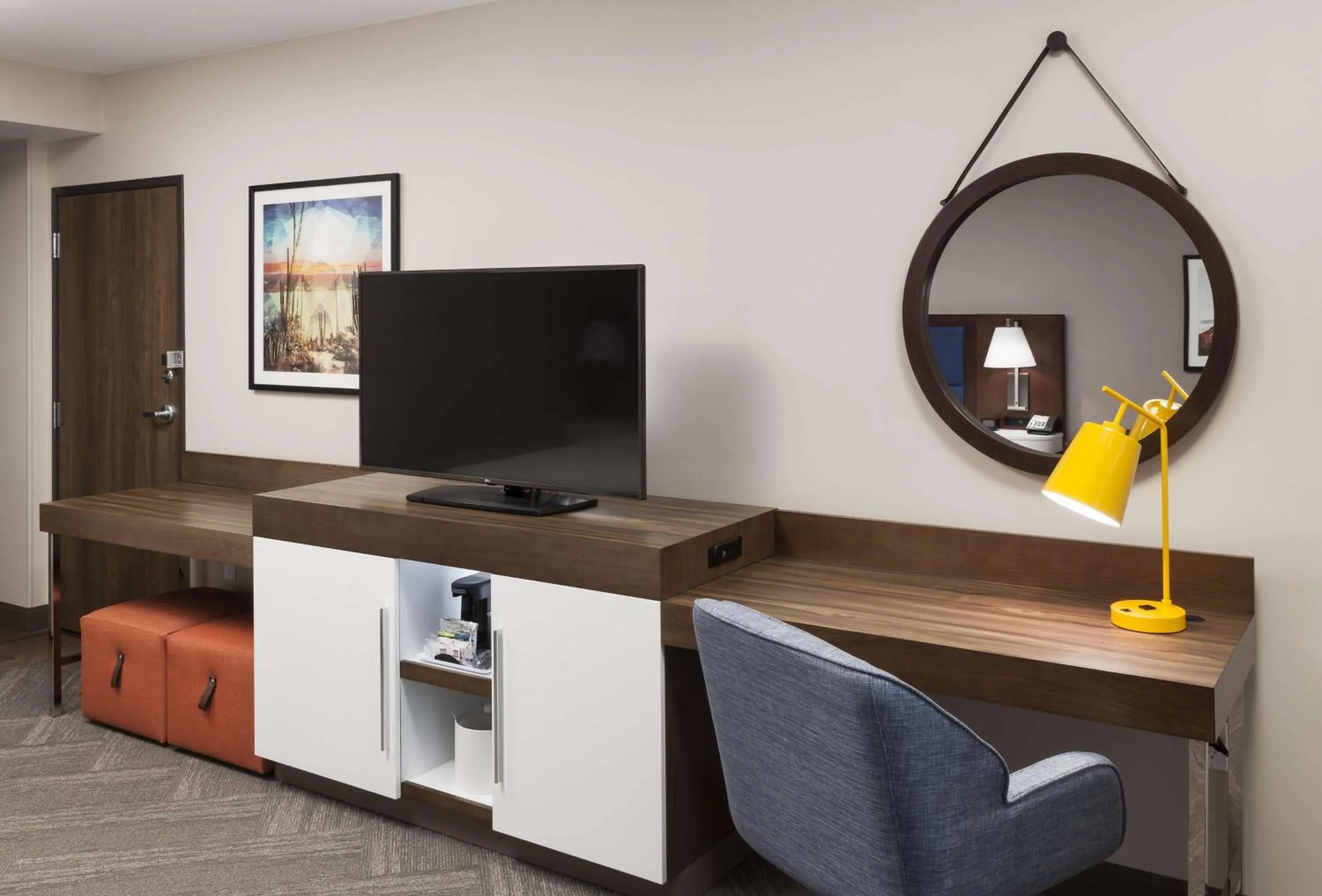 Bedroom in Hampton Inn & Suites Phoenix Downtown