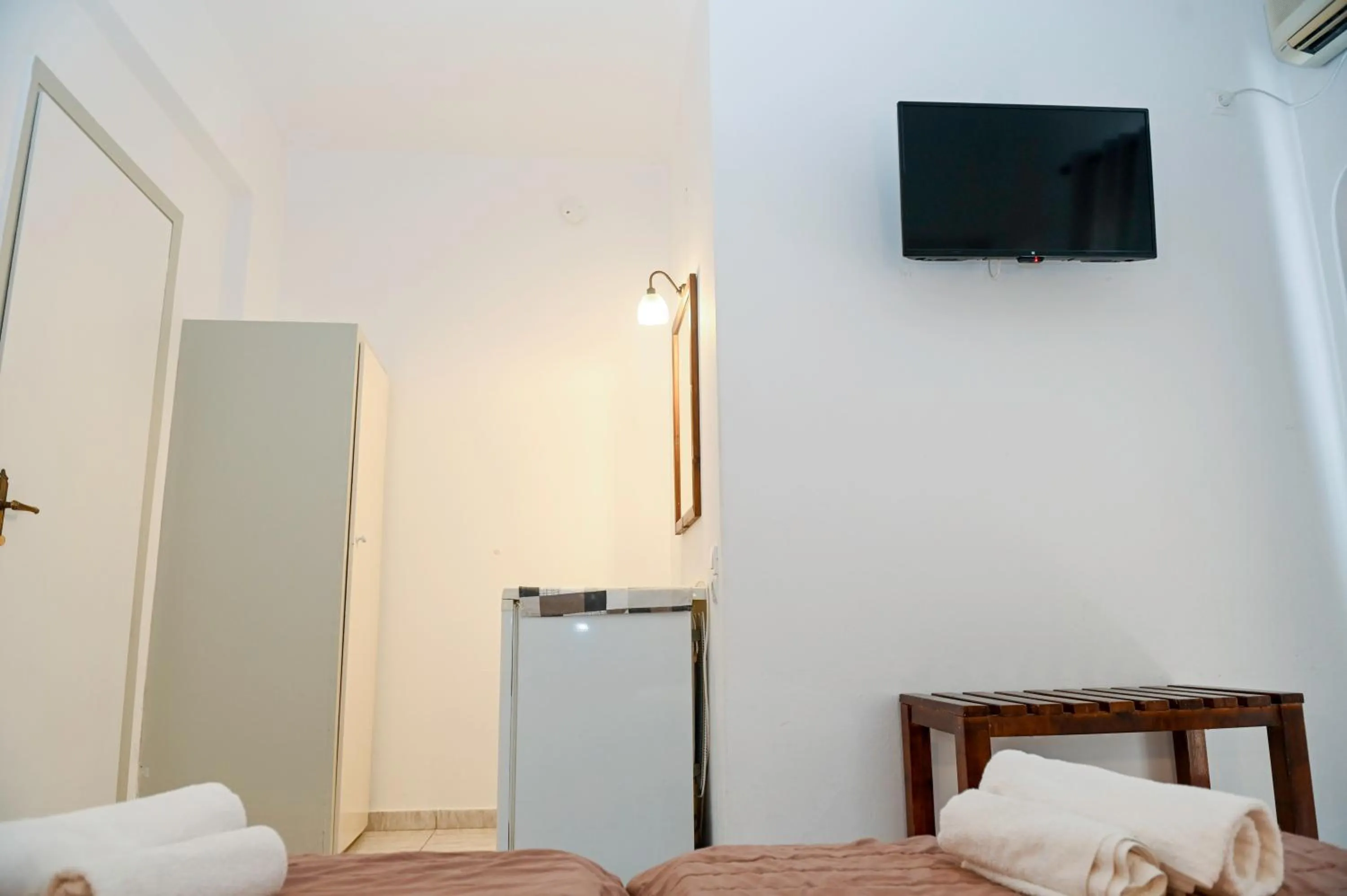 Bed in Narkissos Hotel