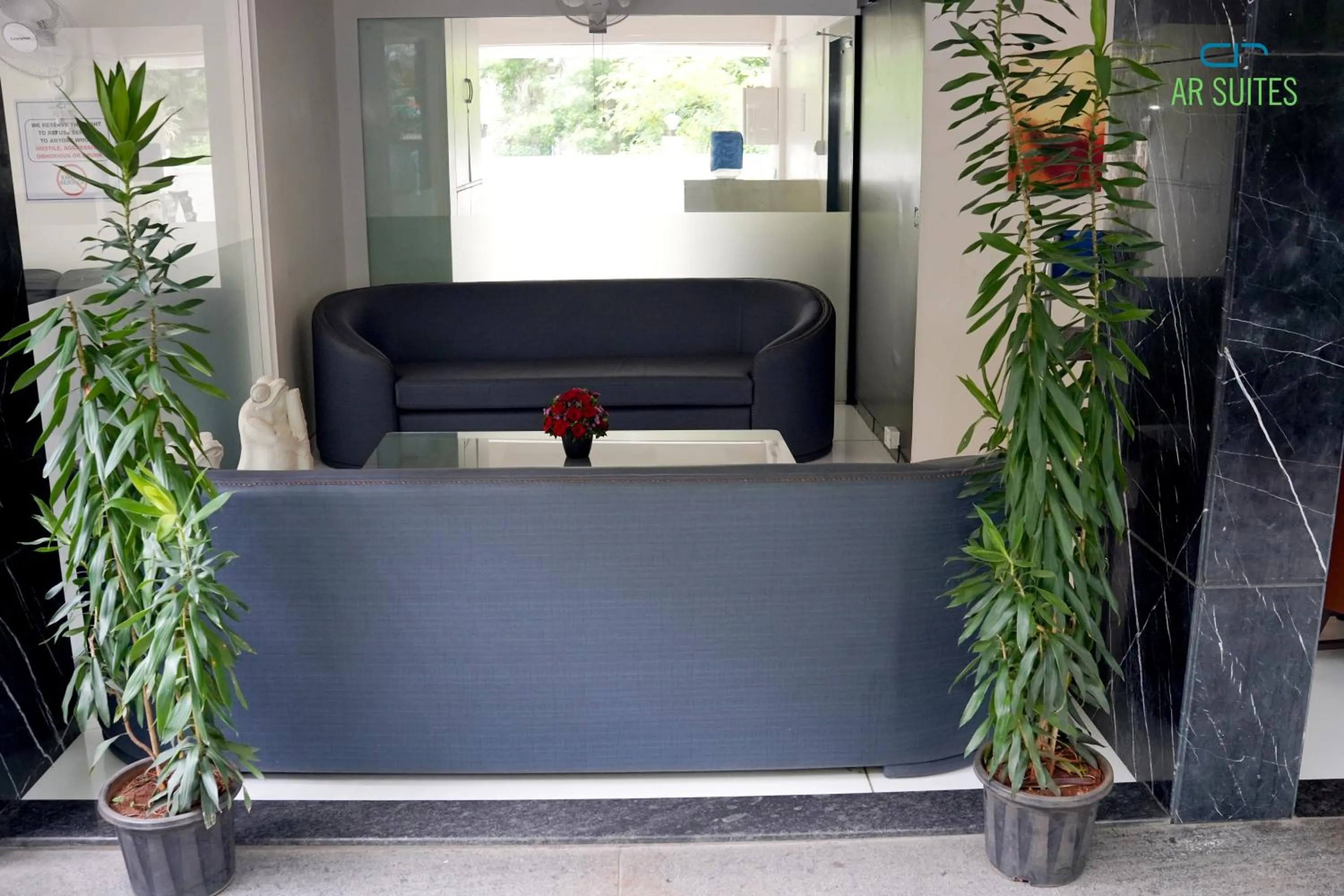 Seating area in AR Suites Fontana Bay - Kalyani Nagar