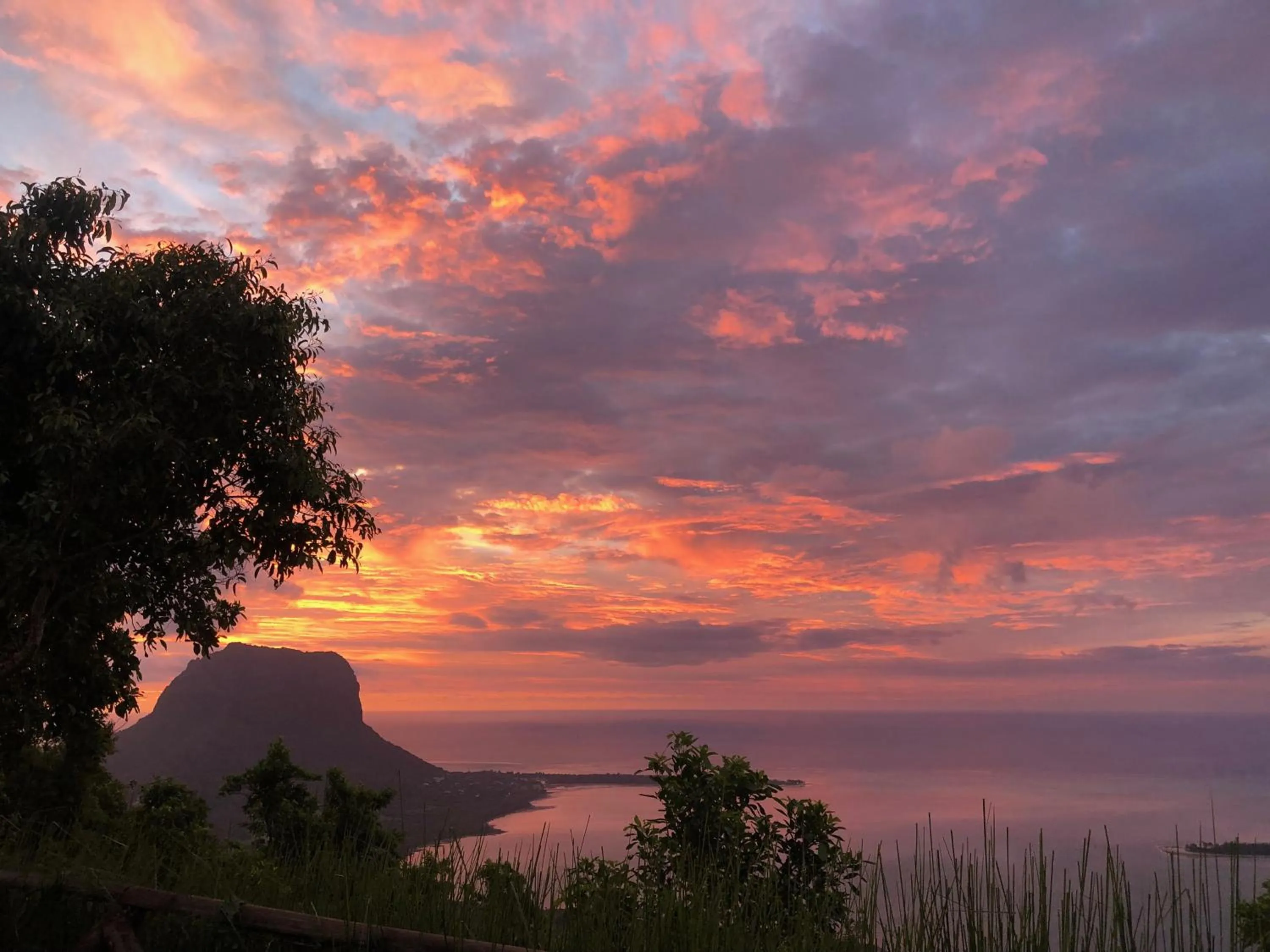 Natural landscape in Hotel Chalets Chamarel