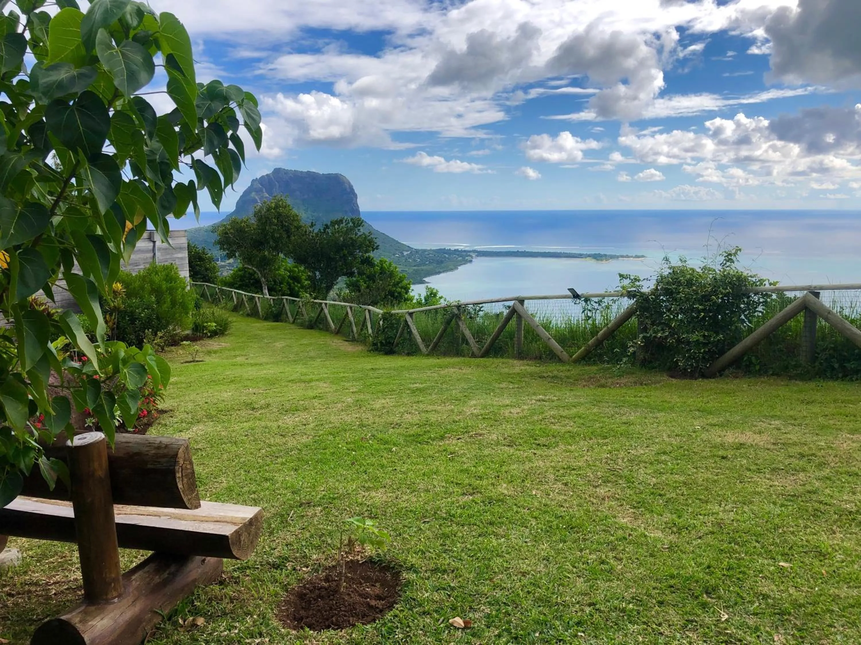 Natural landscape in Hotel Chalets Chamarel