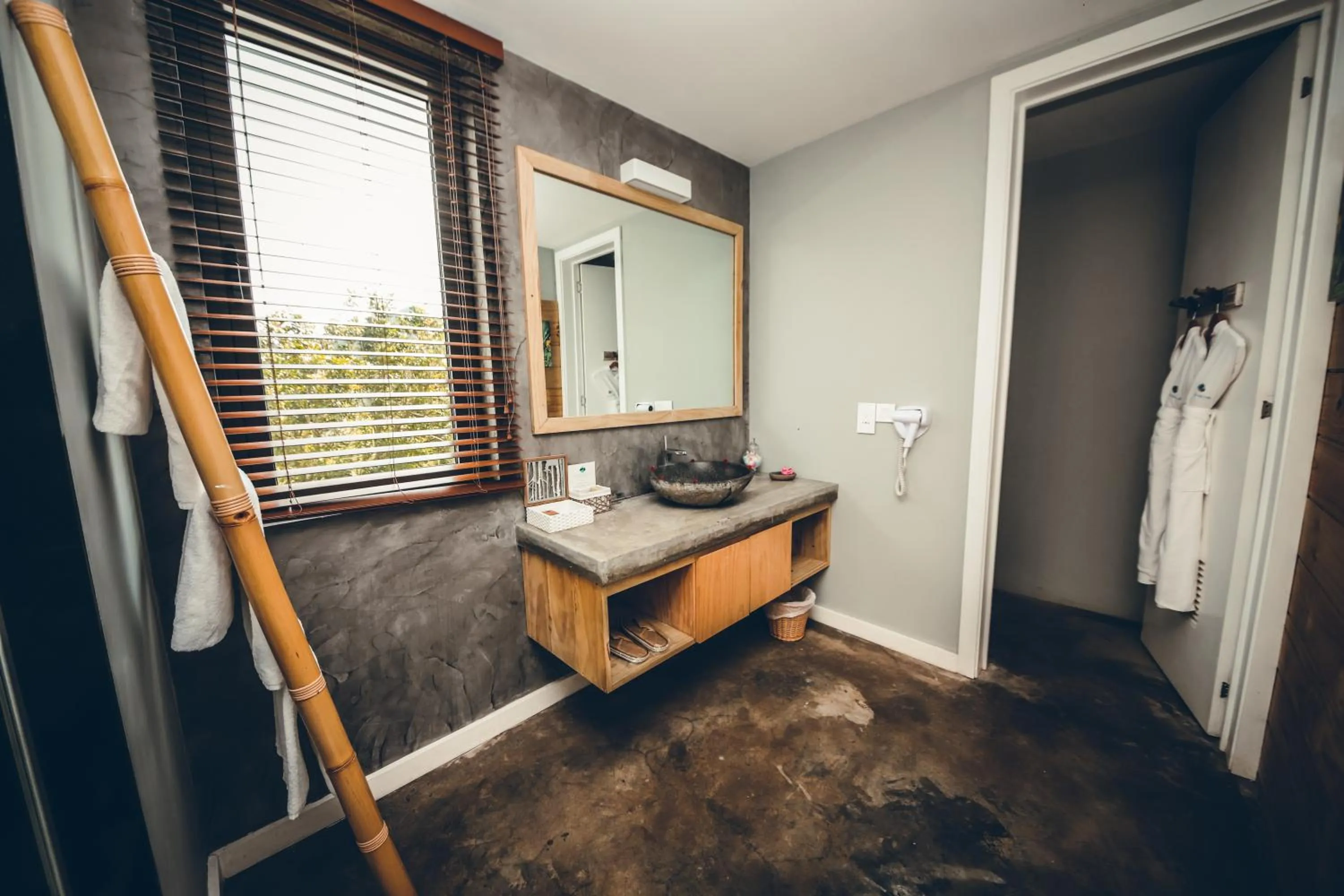 Bathroom in Hotel Chalets Chamarel