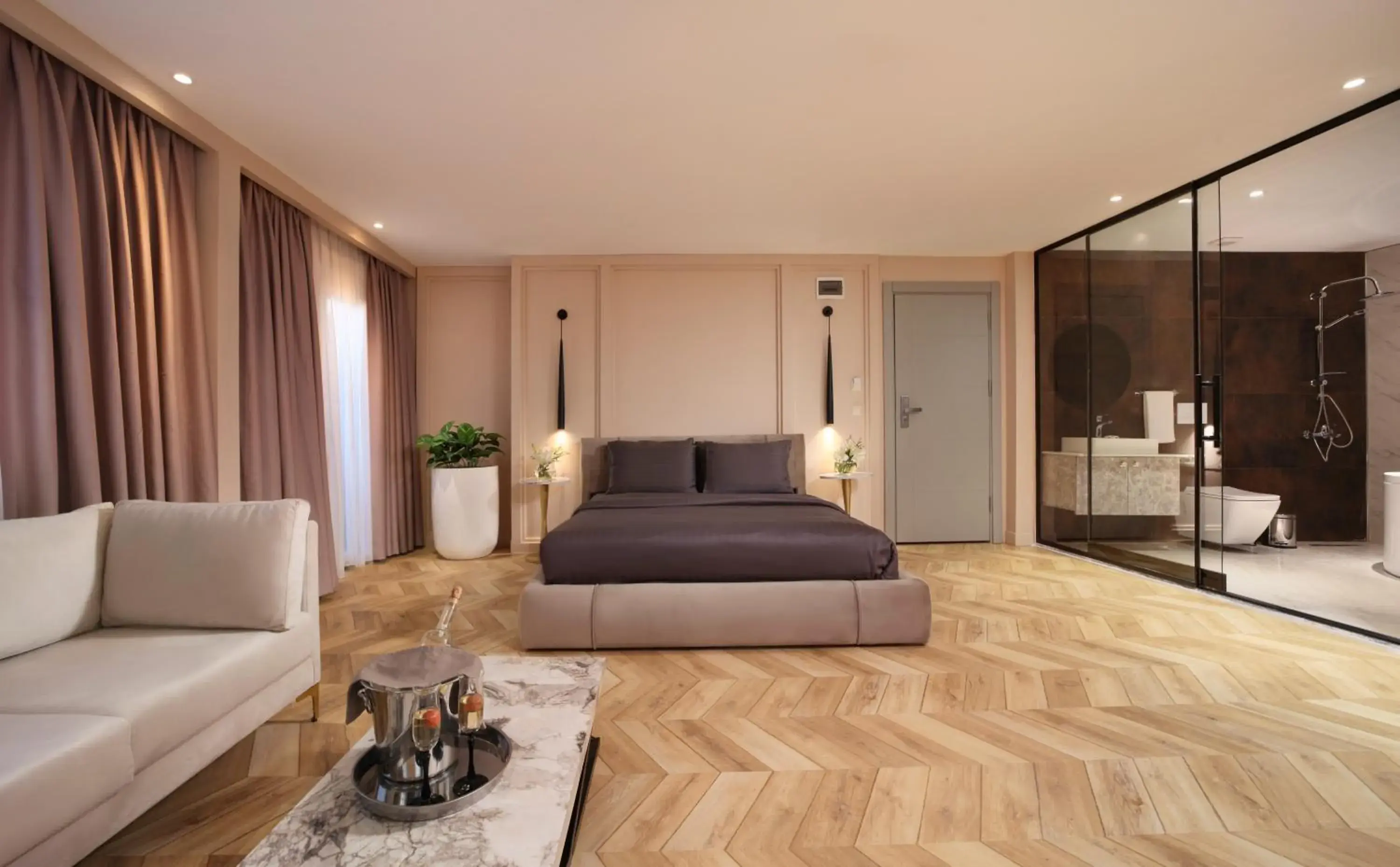 Terrace Suite with Balcony and Spa Bath in Concept Nisantasi Hotels & Spa Terrace Suite with Balcony and Spa Bath in Concept Nisantasi Hotels & Spa