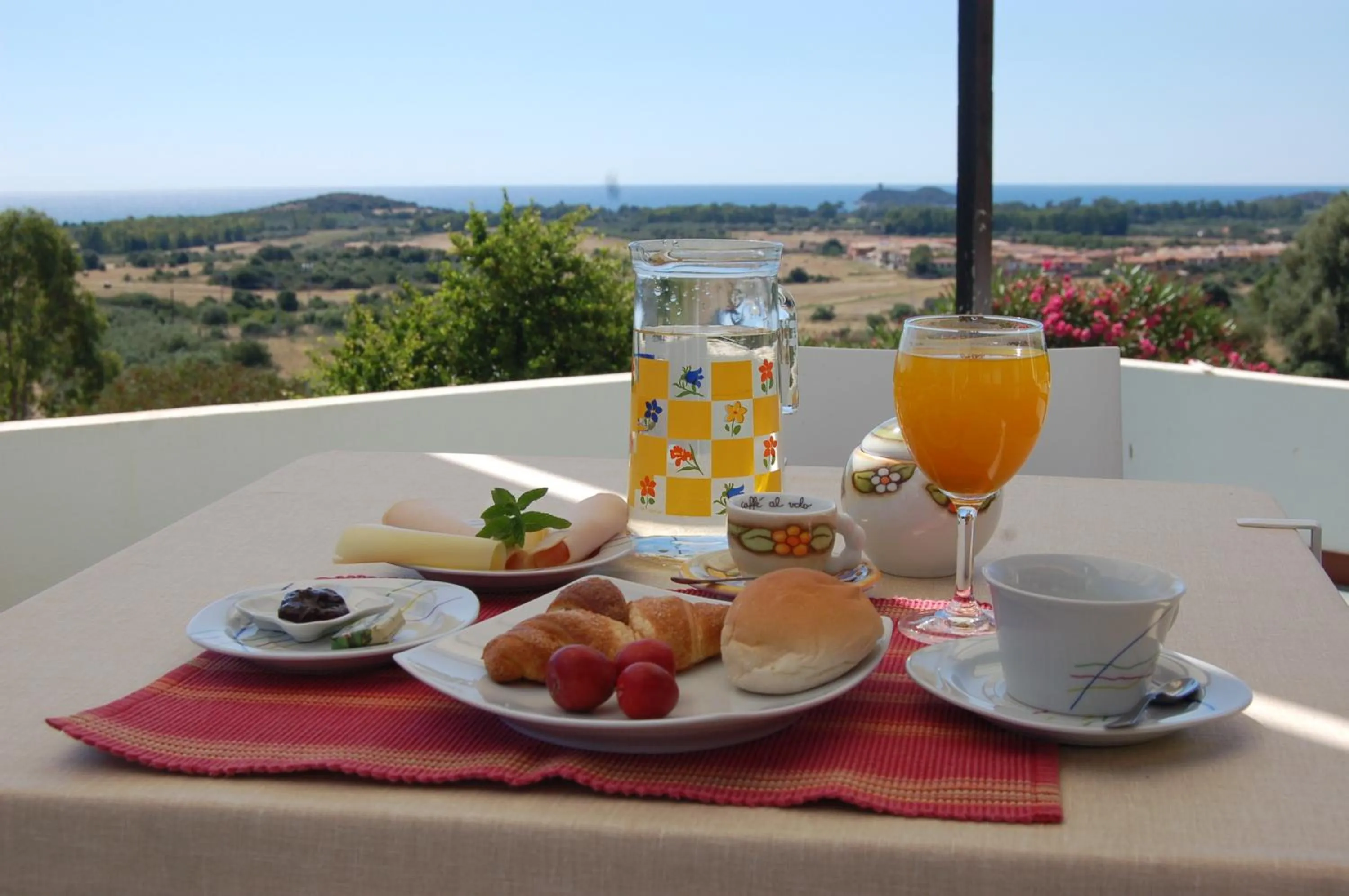 Food close-up in Villa delle torri