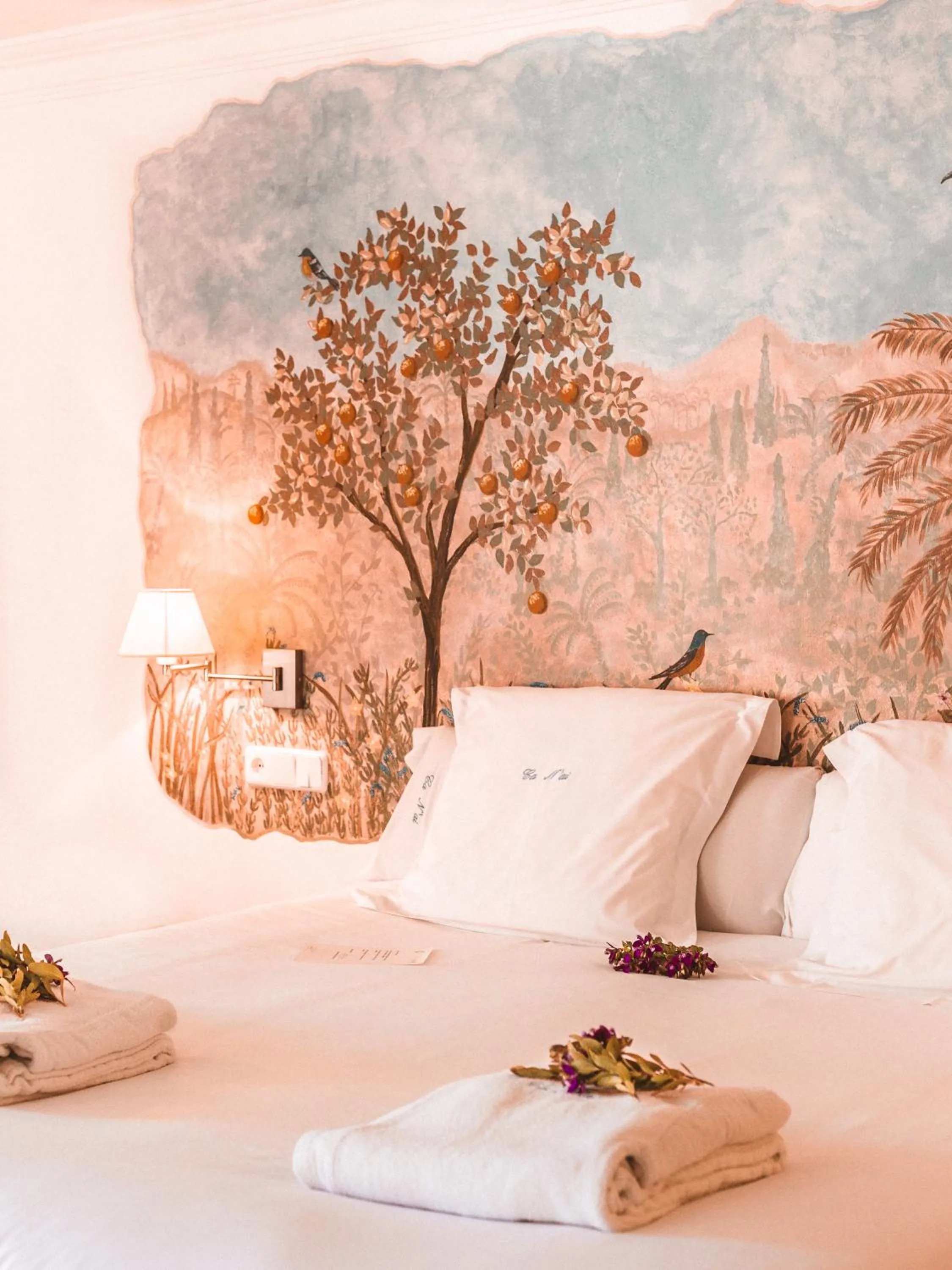 Bed in Hotel Finca Ca N'ai - Adults Only